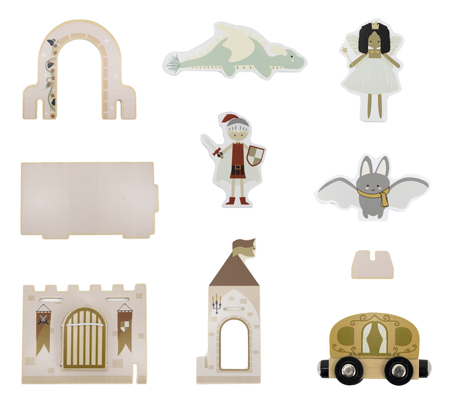 Zugset-Erweiterung „Fantasy“ aus Holz