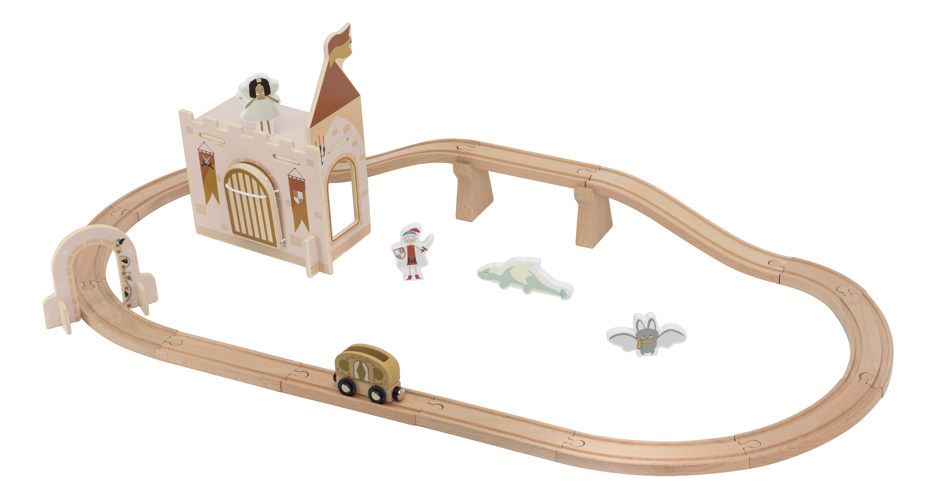 Zugset-Erweiterung „Fantasy“ aus Holz