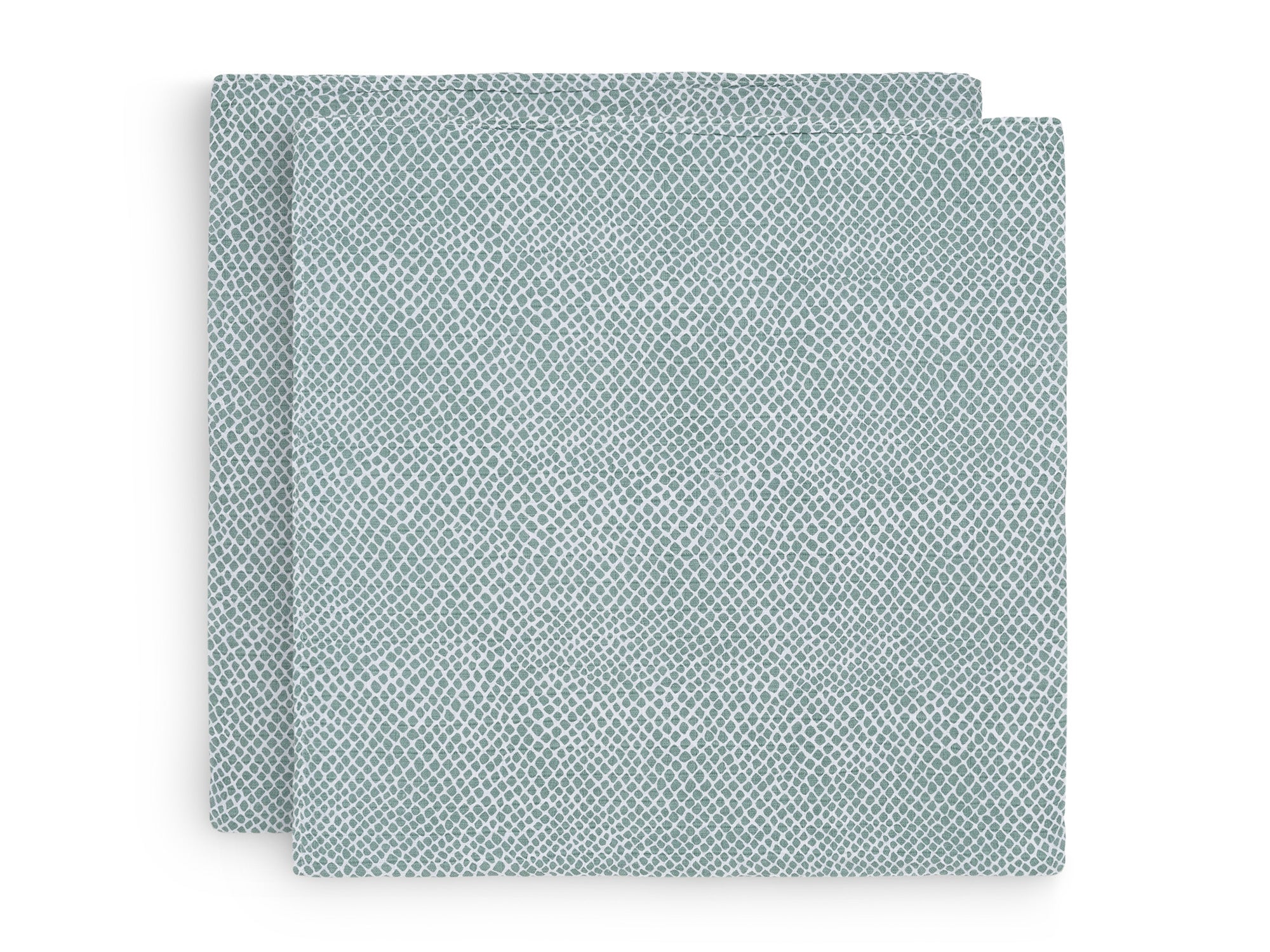 Jollein Multi-Spucktücher - Snake-Print (2er-Set)