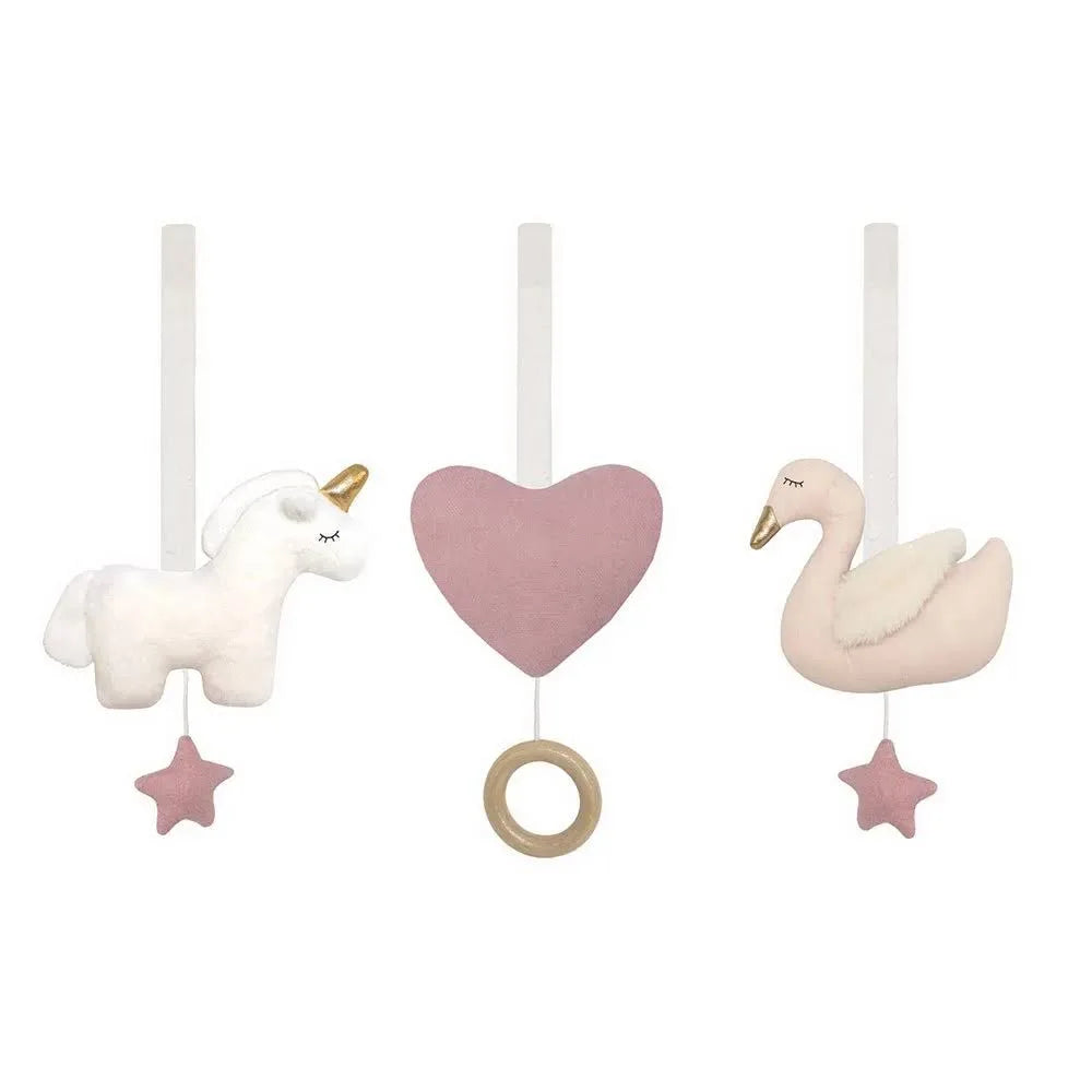 JaBaDaBaDo Baby Spielbogen Set Schwan Rosa