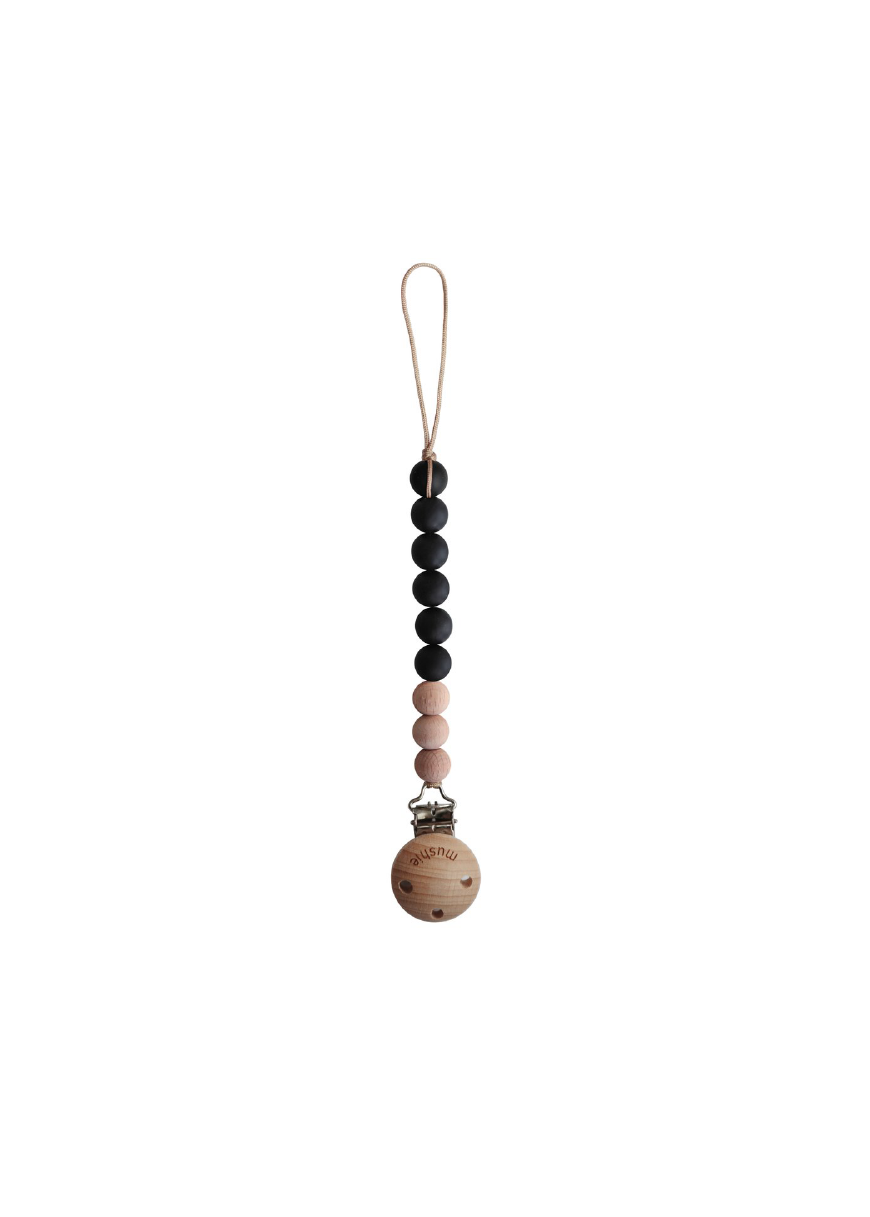 Schnullerclip aus Holz