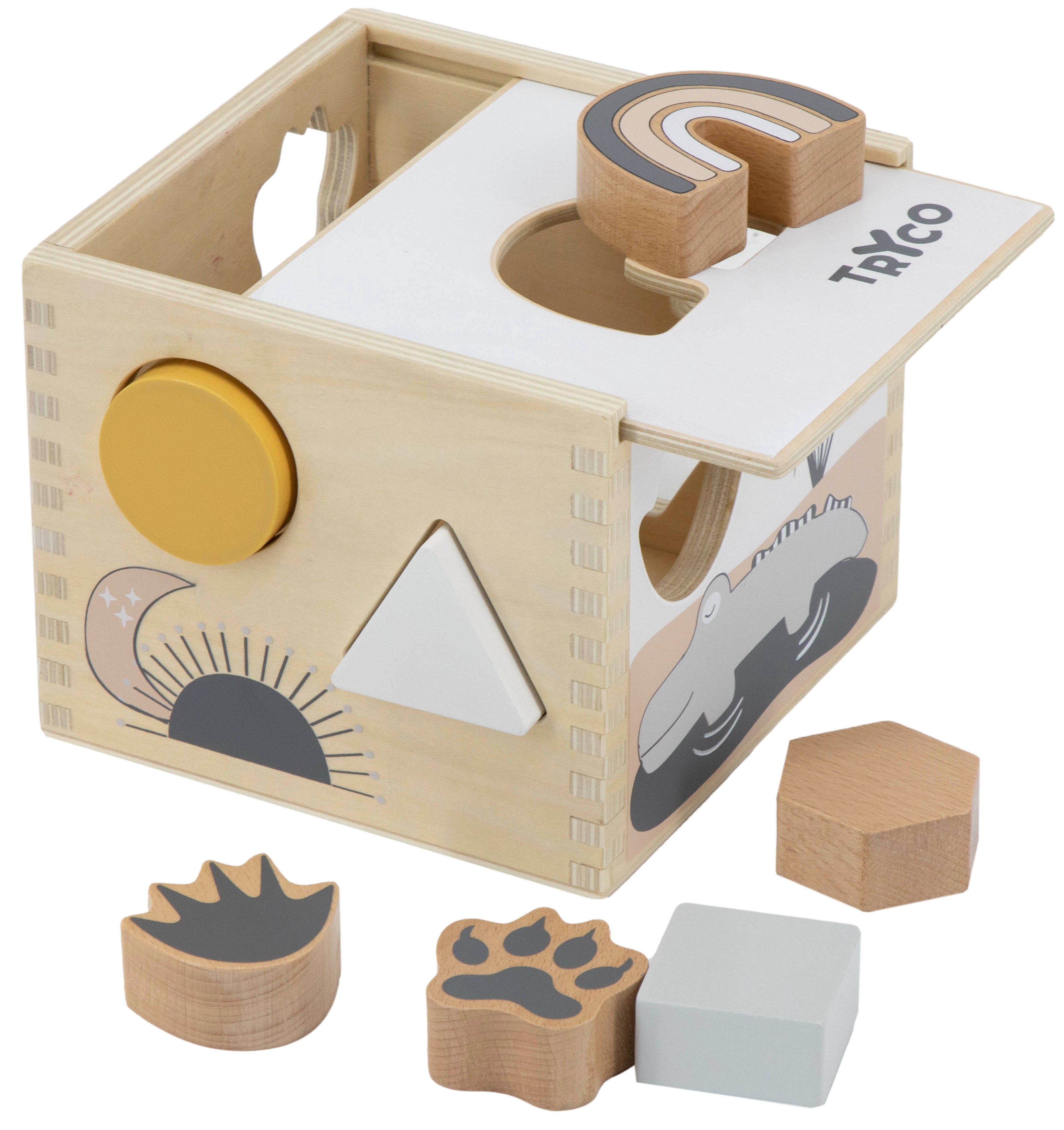 Steckspielzeug aus Holz