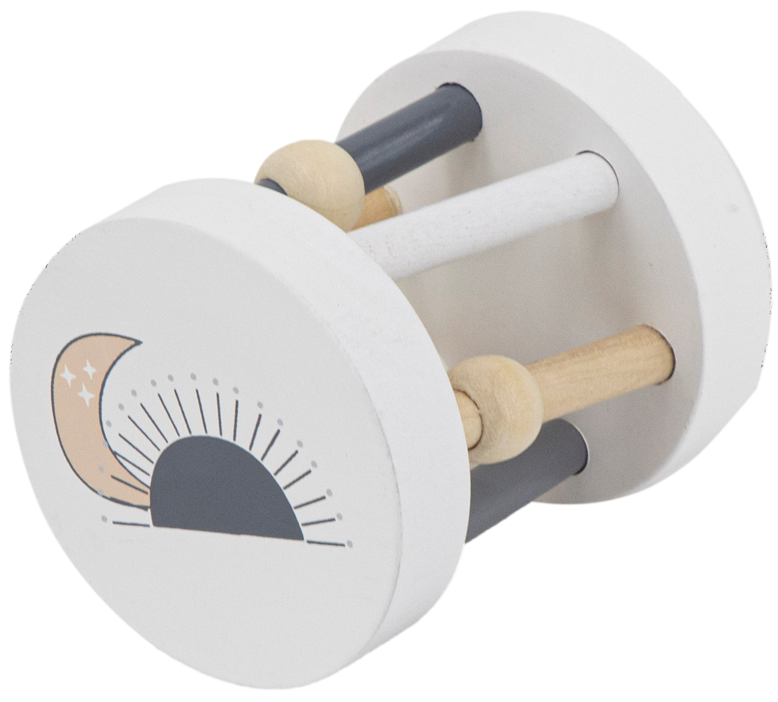 Rollrassel aus Holz