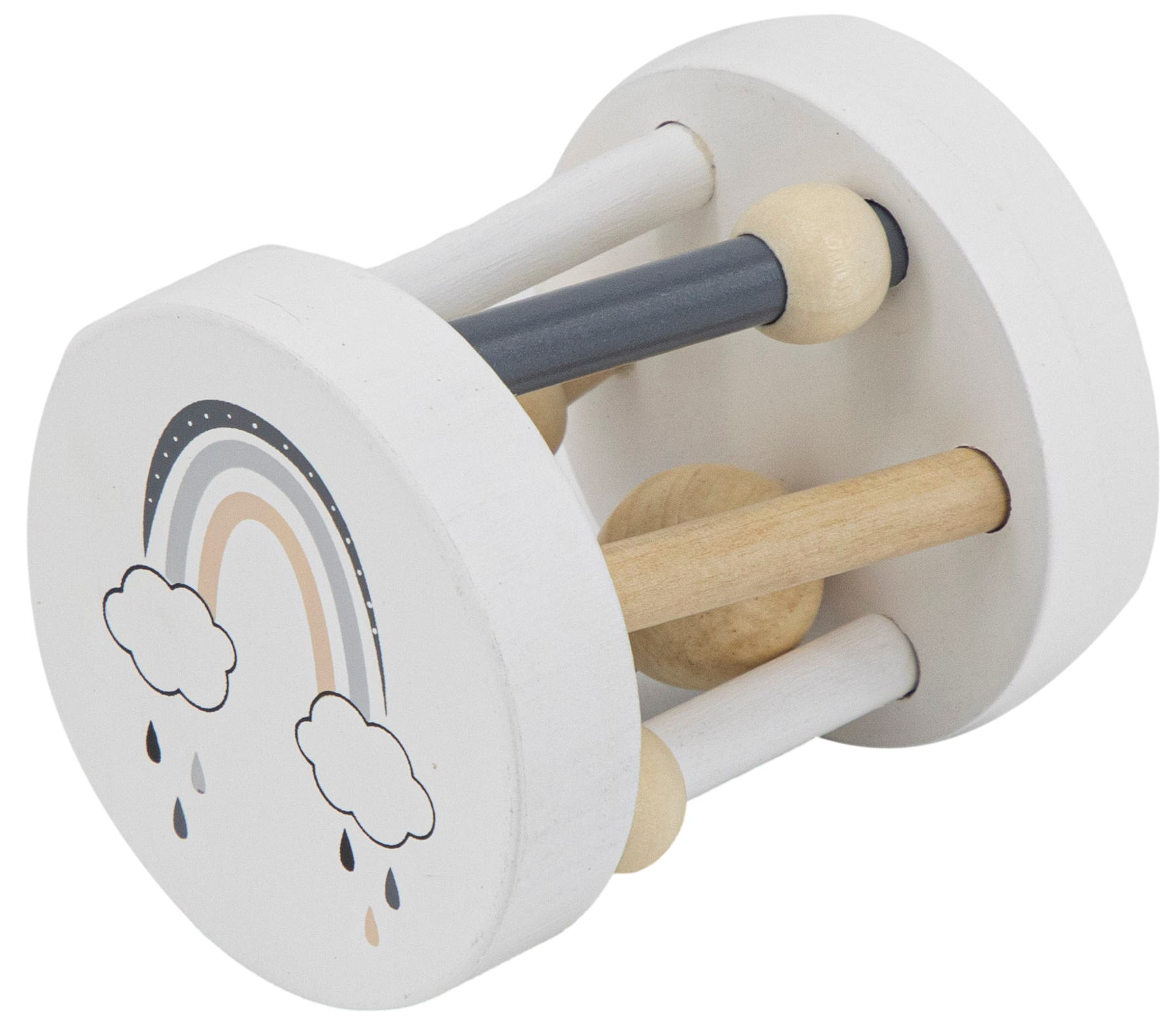 Rollrassel aus Holz