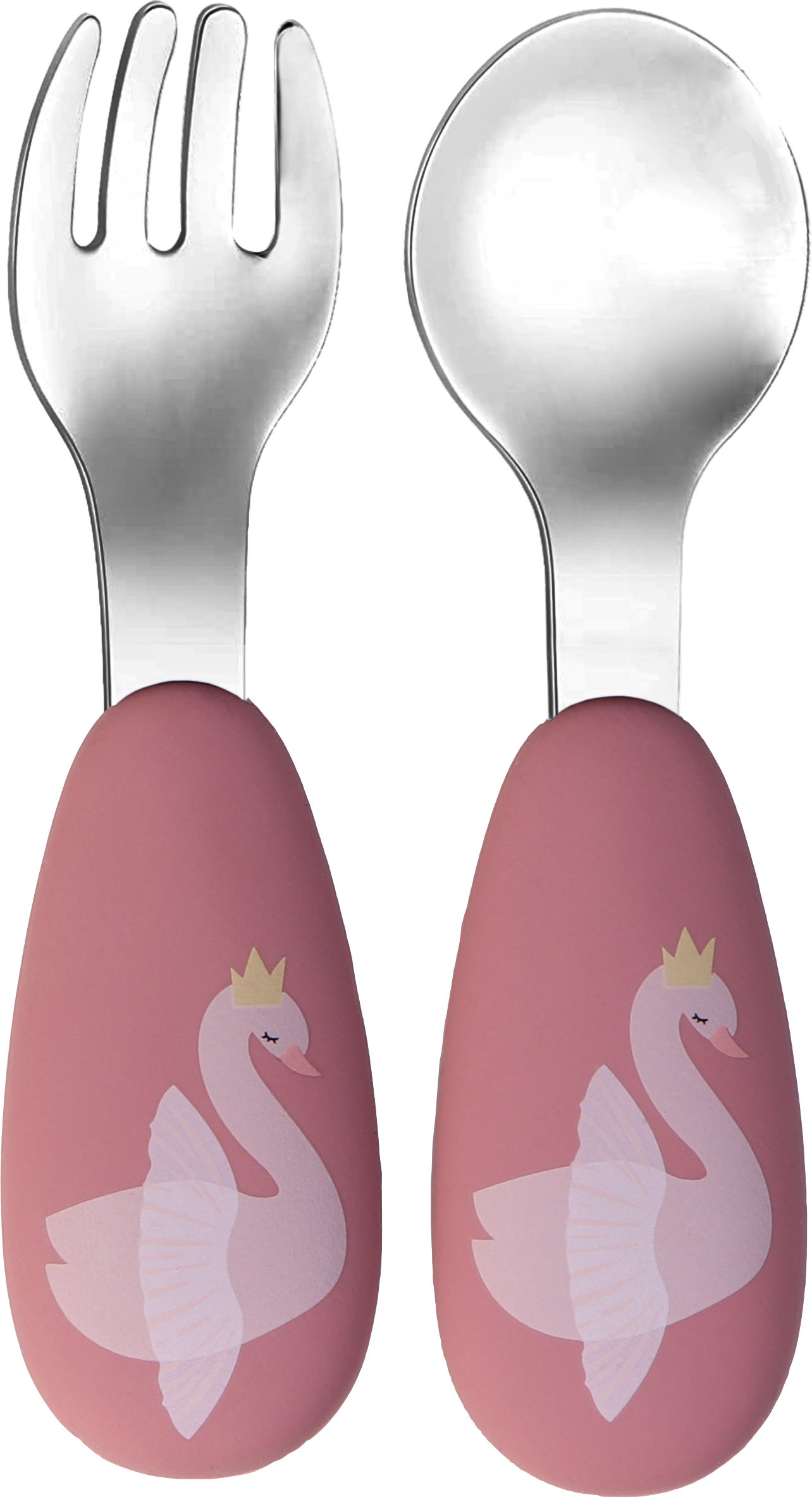 Kinderbesteck Schwan