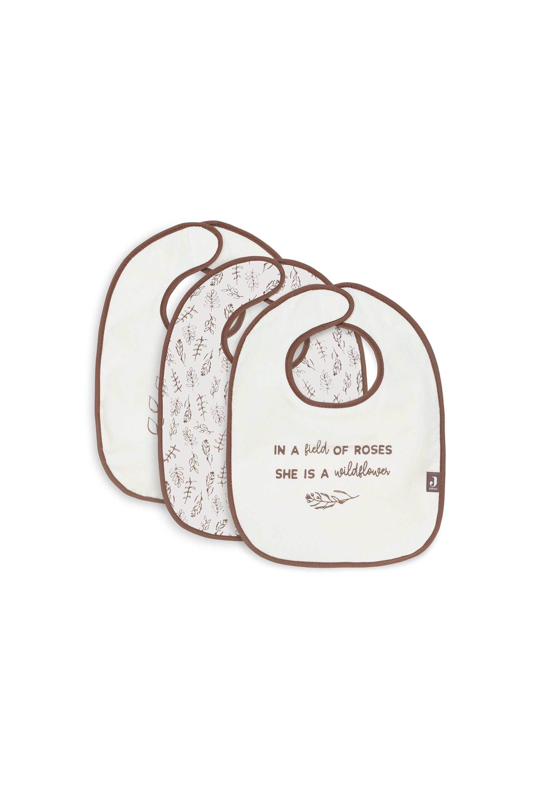 Jollein Terry Wasserfeste Lätzchen – 3er Set