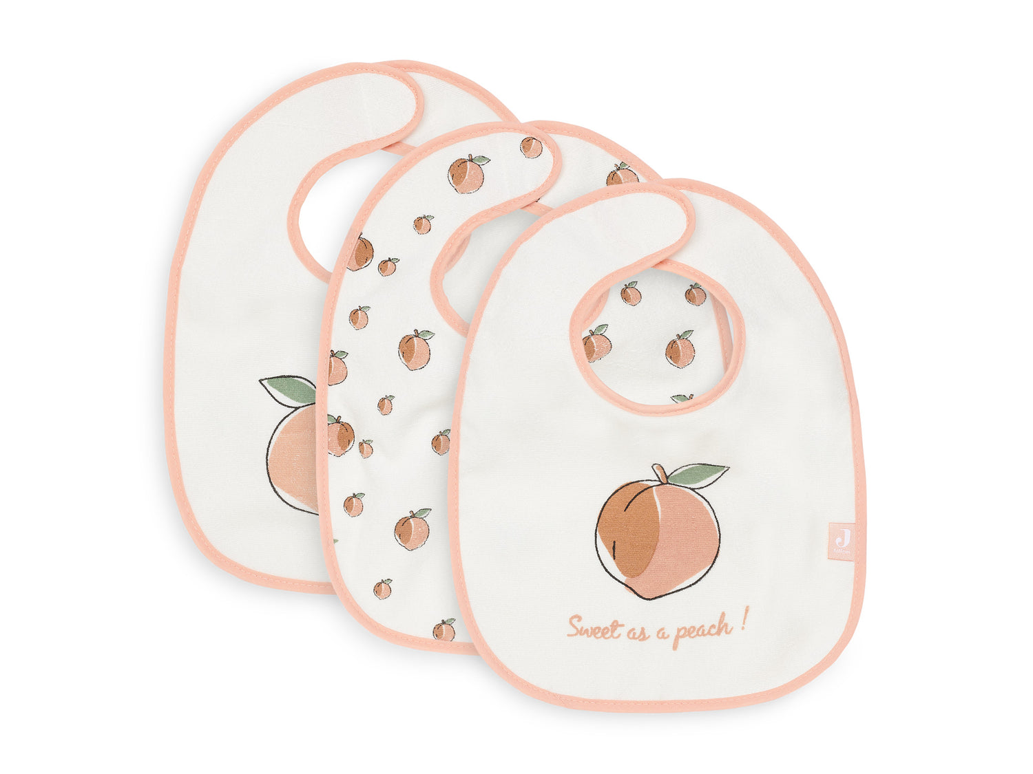 Jollein Terry Wasserfeste Lätzchen – 3er Set