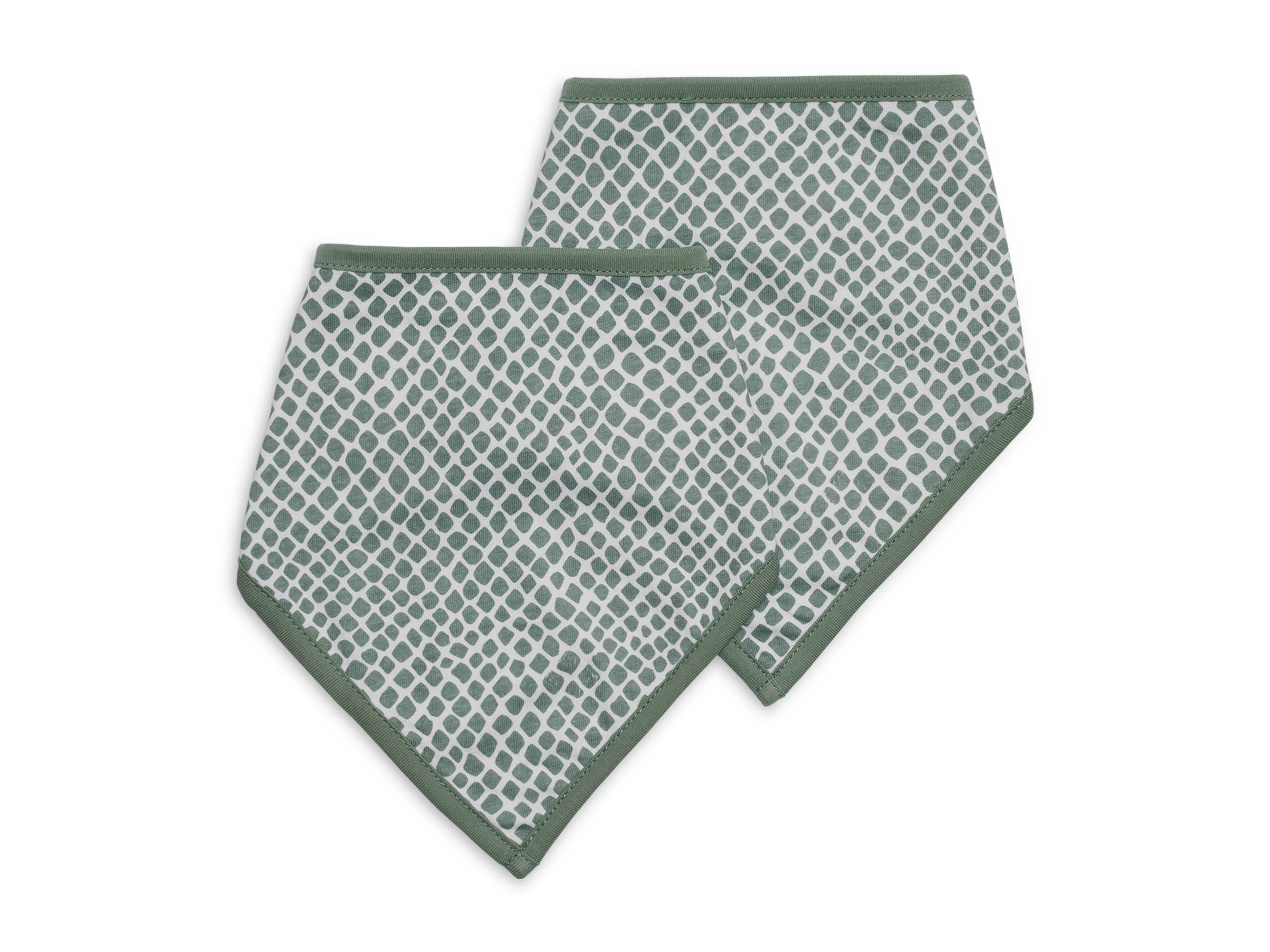 Jollein Bandana-Lätzchen 2er-Set Ash Green