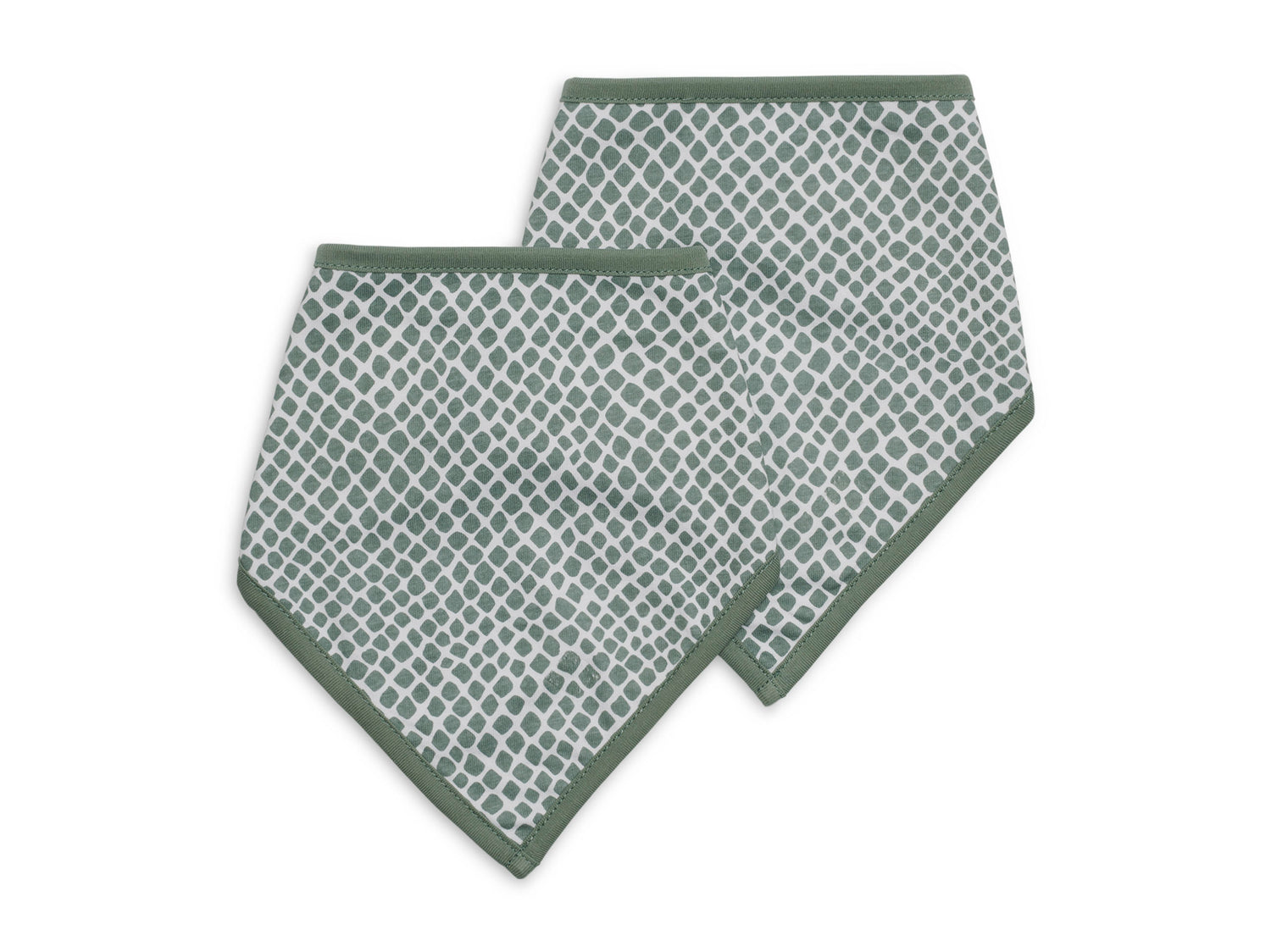 Jollein Bandana-Lätzchen 2er-Set Ash Green