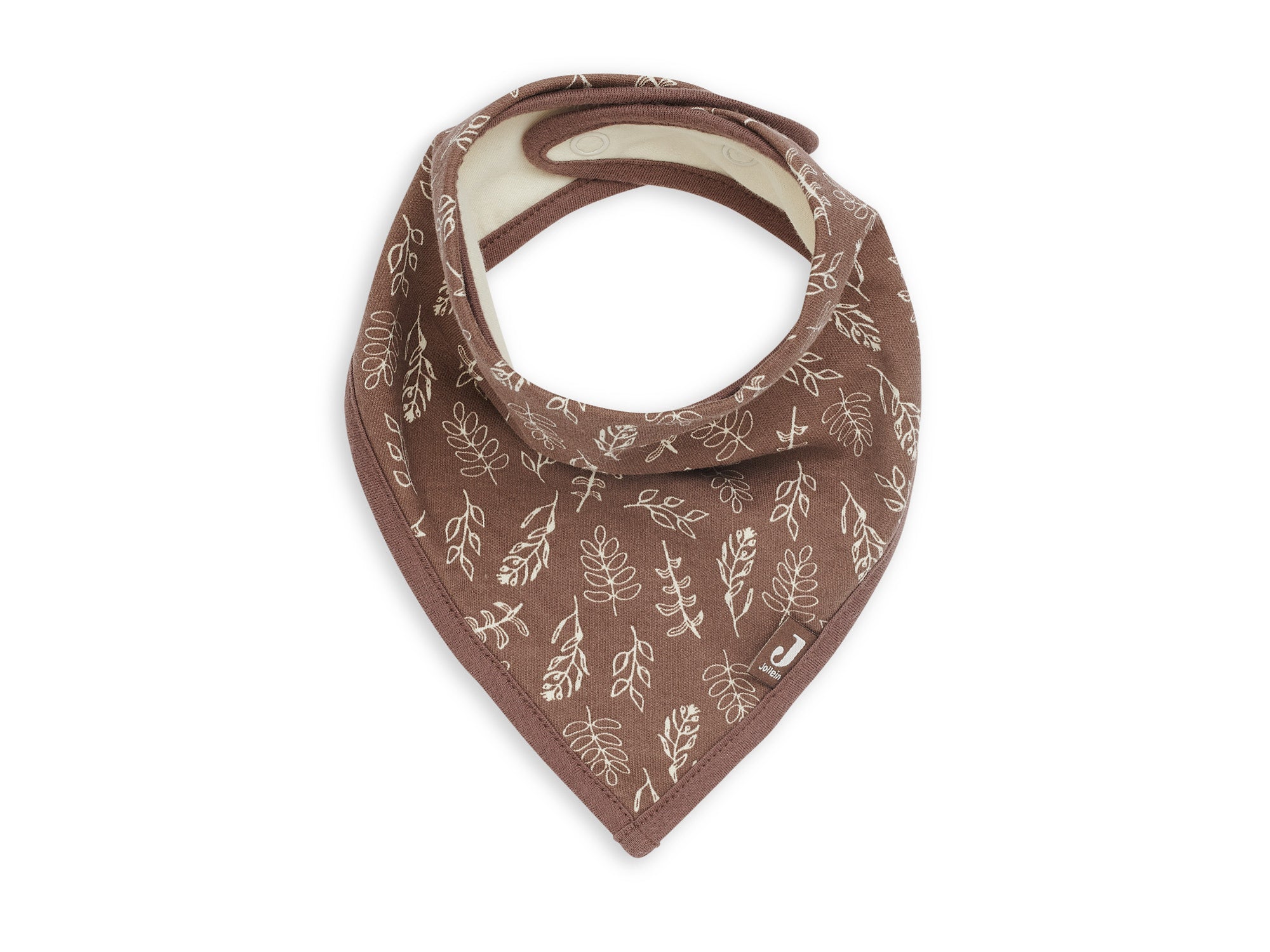 Jollein Bandana-Lätzchen 2er-Set - Chestnut