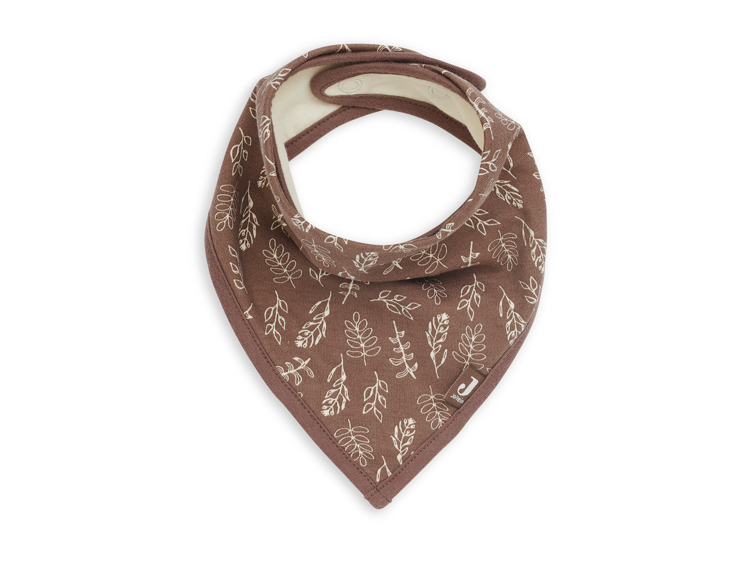 Jollein Bandana-Lätzchen 2er-Set - Chestnut