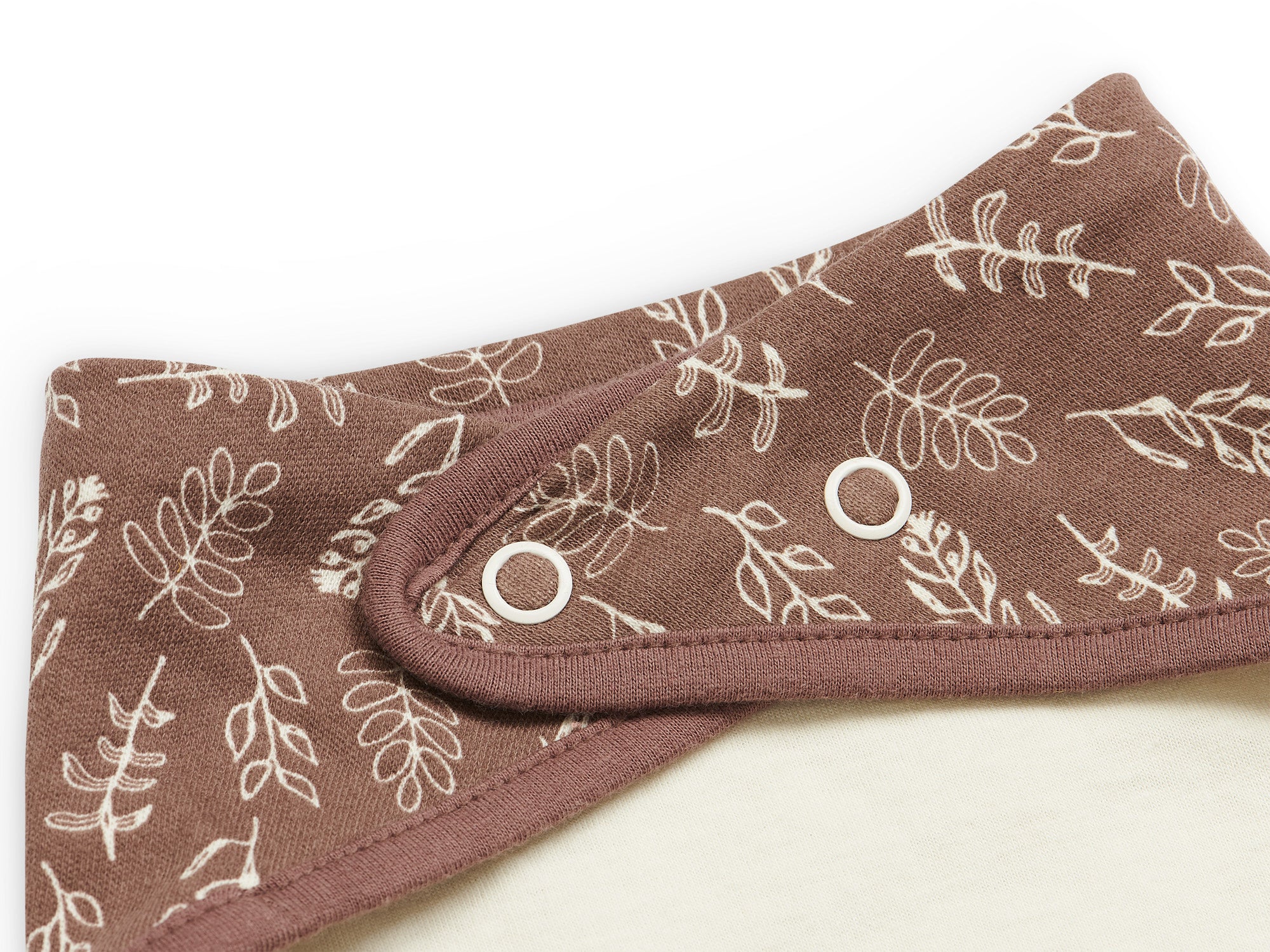 Jollein Bandana-Lätzchen 2er-Set - Chestnut
