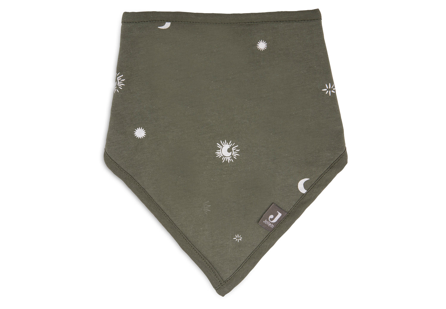 Jollein Bandana-Lätzchen 2er-Set Dunkelgrün