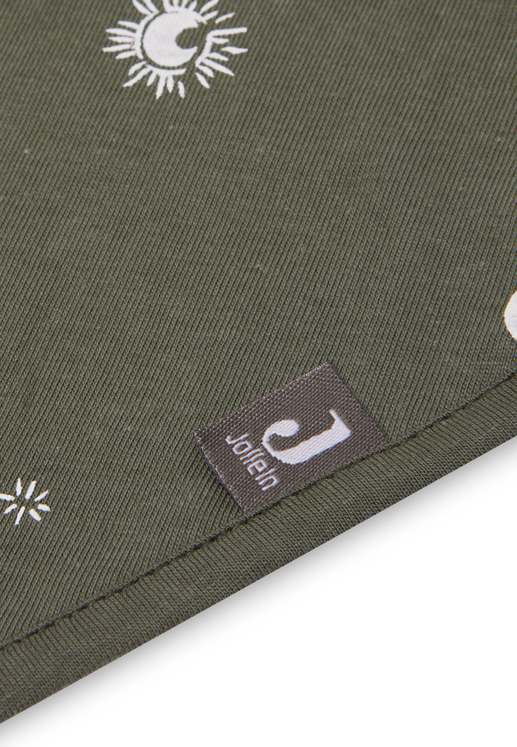Jollein Bandana-Lätzchen 2er-Set Dunkelgrün