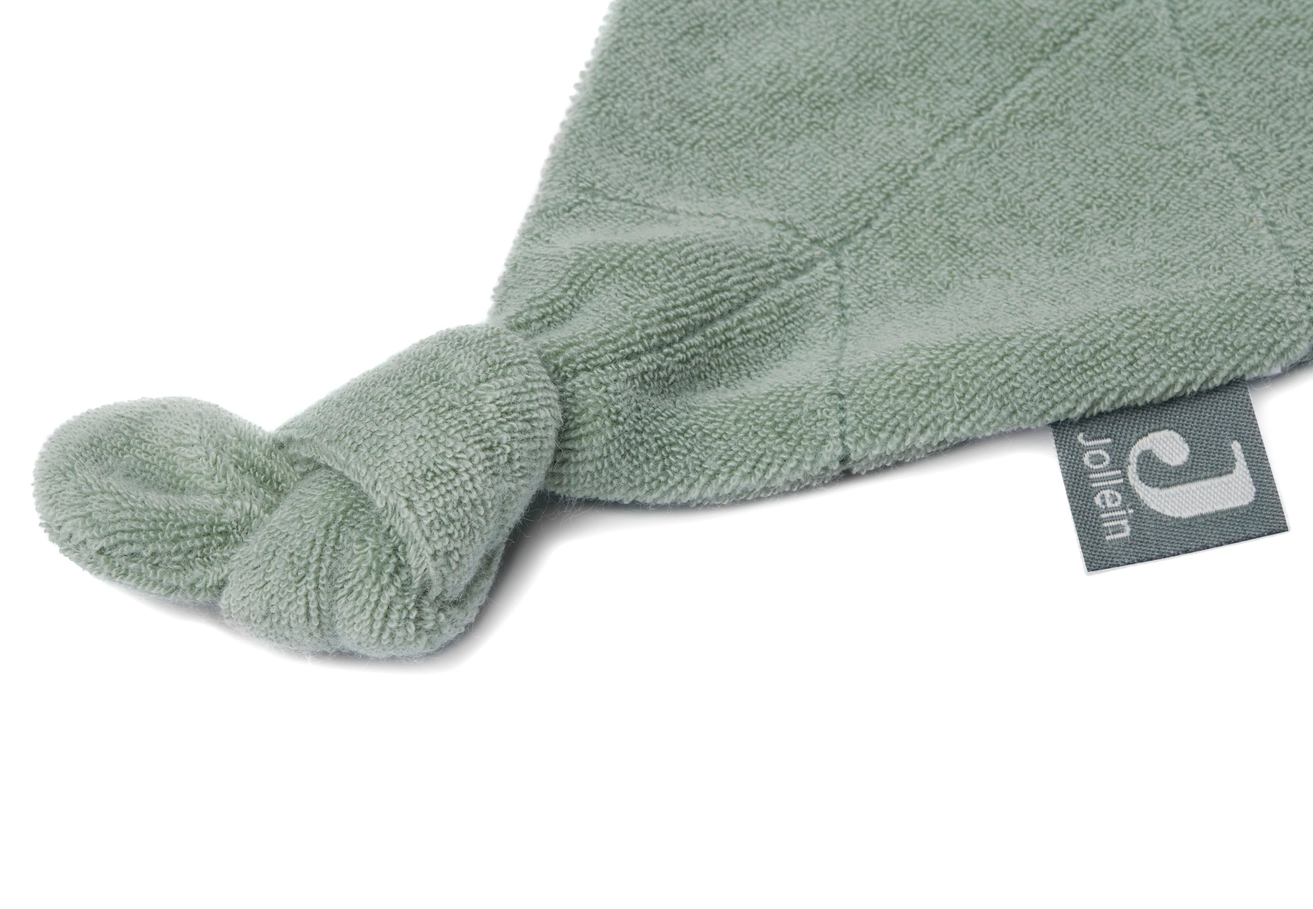 Schnuffeltuch Blattform – Frottee