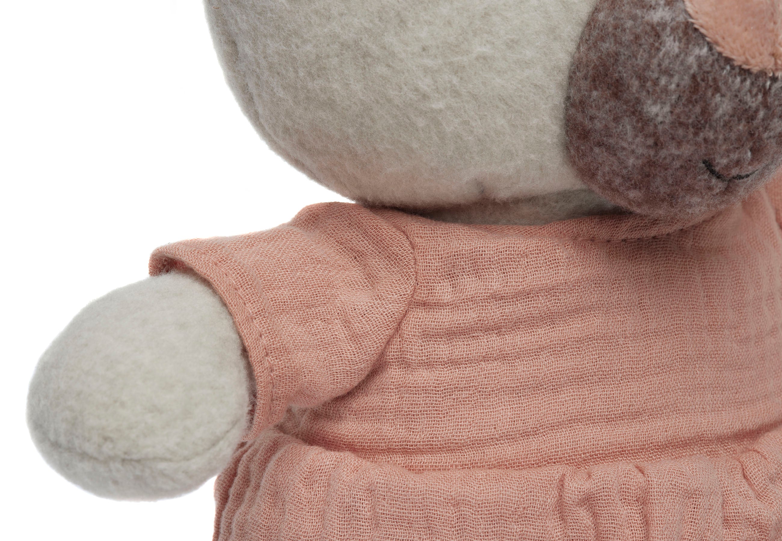 Jollein Kuscheltier „Bär Julie“ – Farbe: Rosa