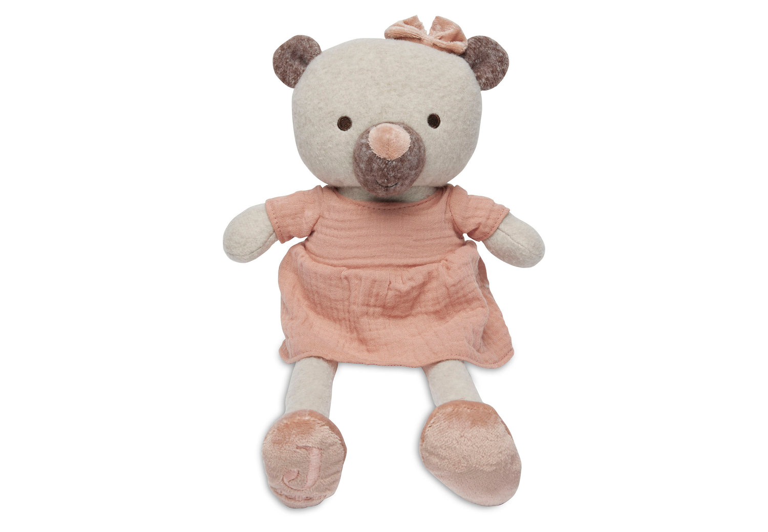 Jollein Kuscheltier „Bär Julie“ – Farbe: Rosa