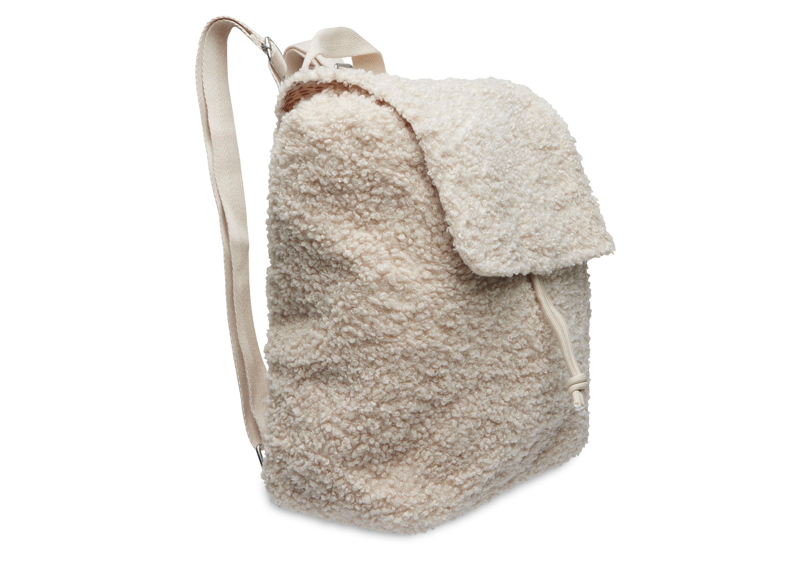 Teddy-Bouclé Rucksack