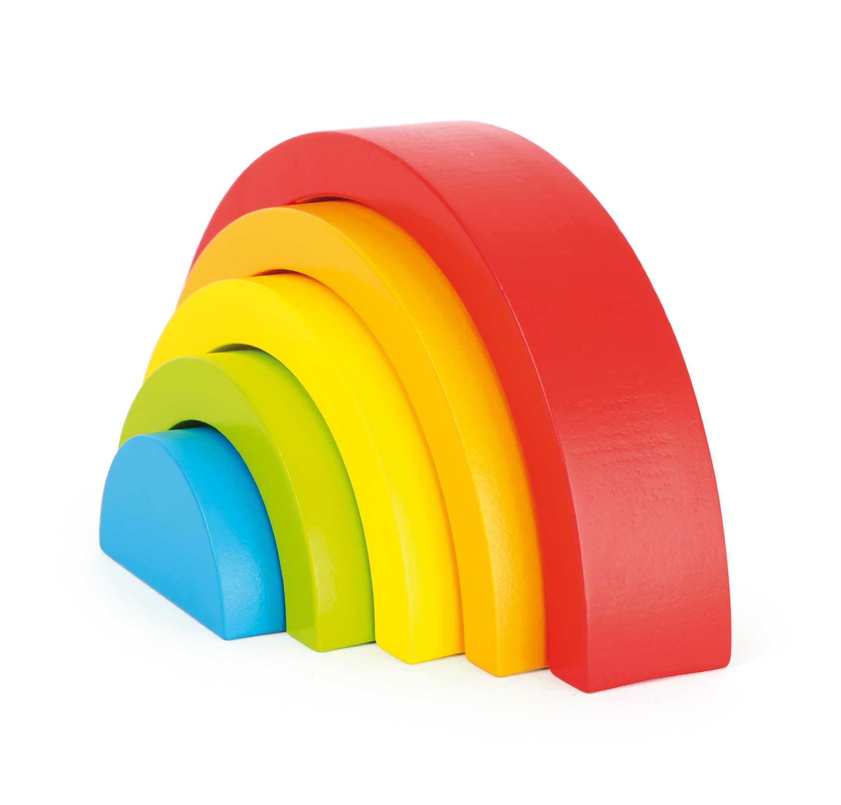 Holzbausteine Regenbogen