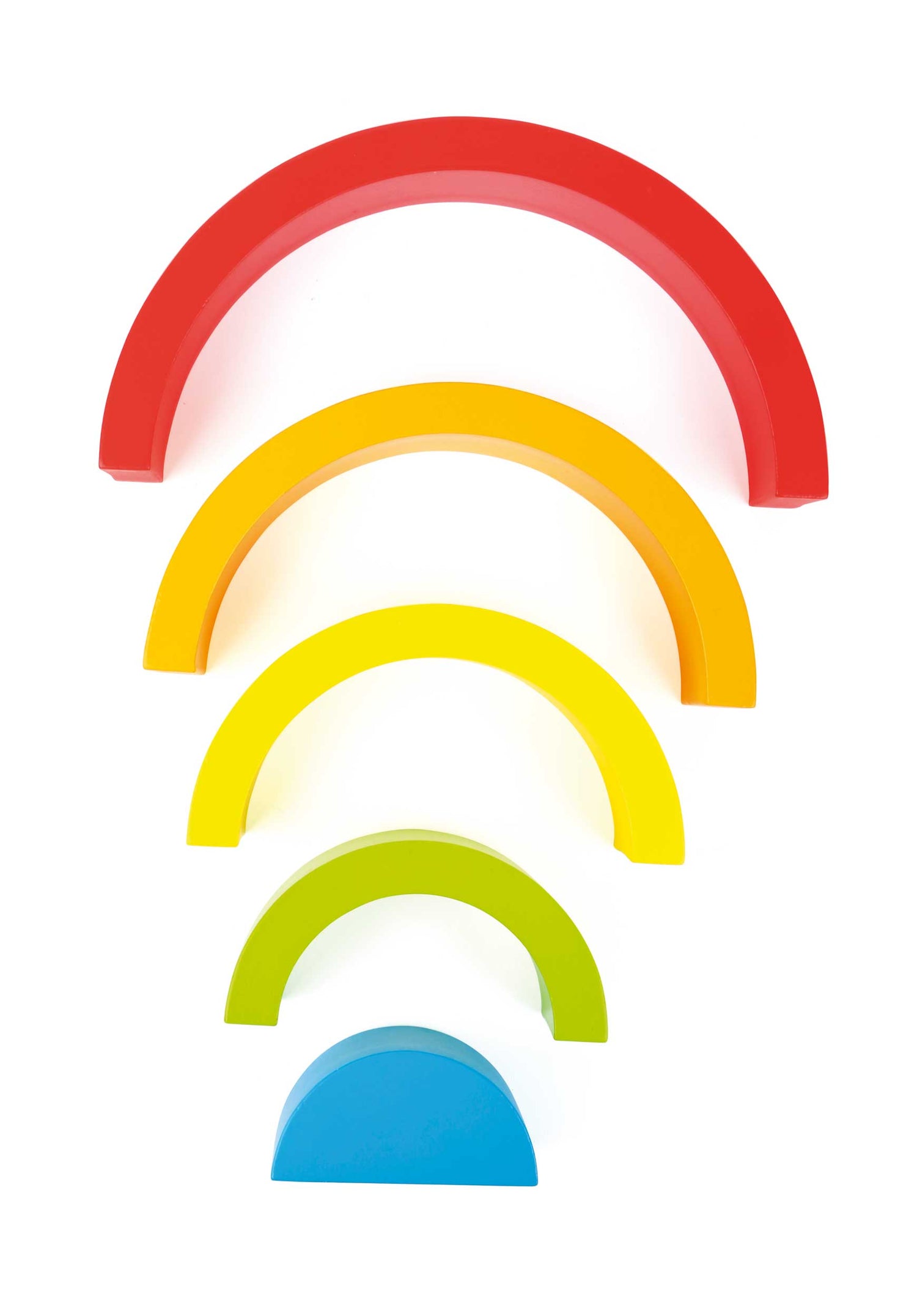 Holzbausteine Regenbogen