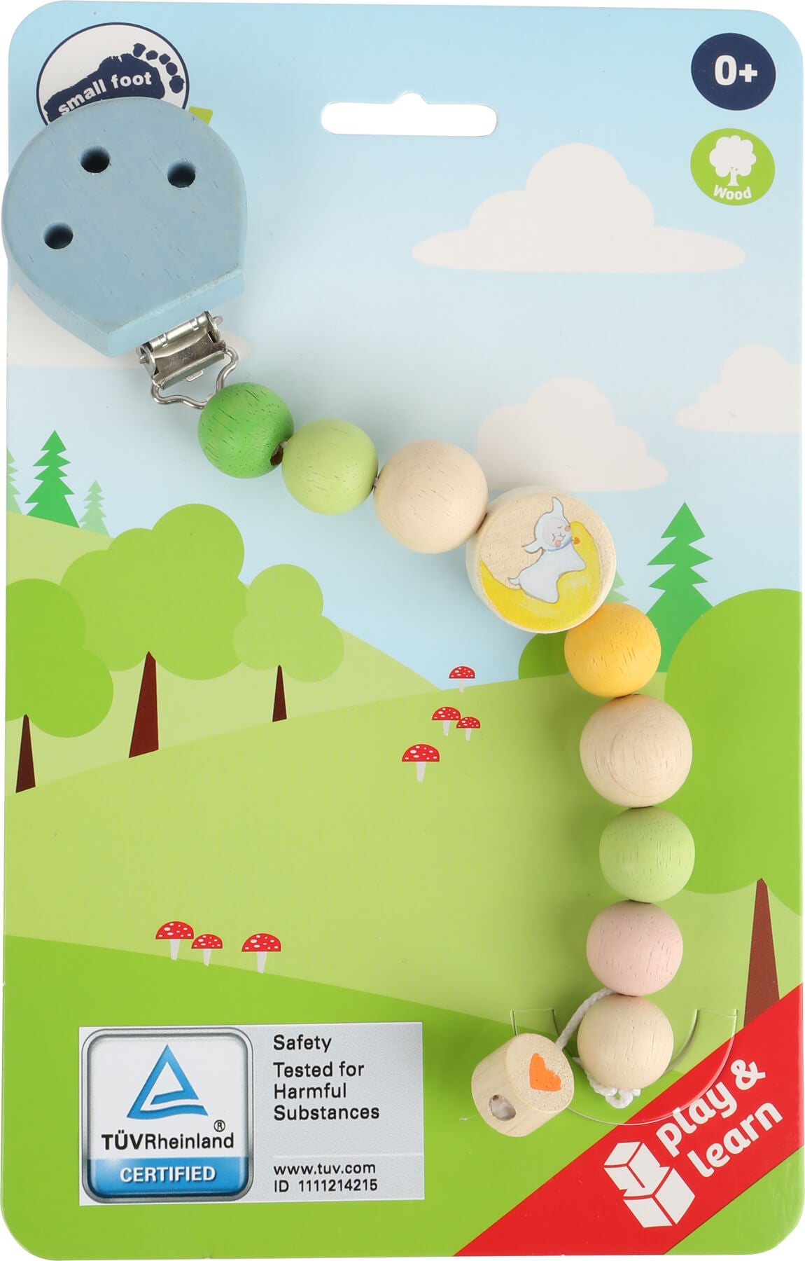 smallfoot Schnullerkette Lotta