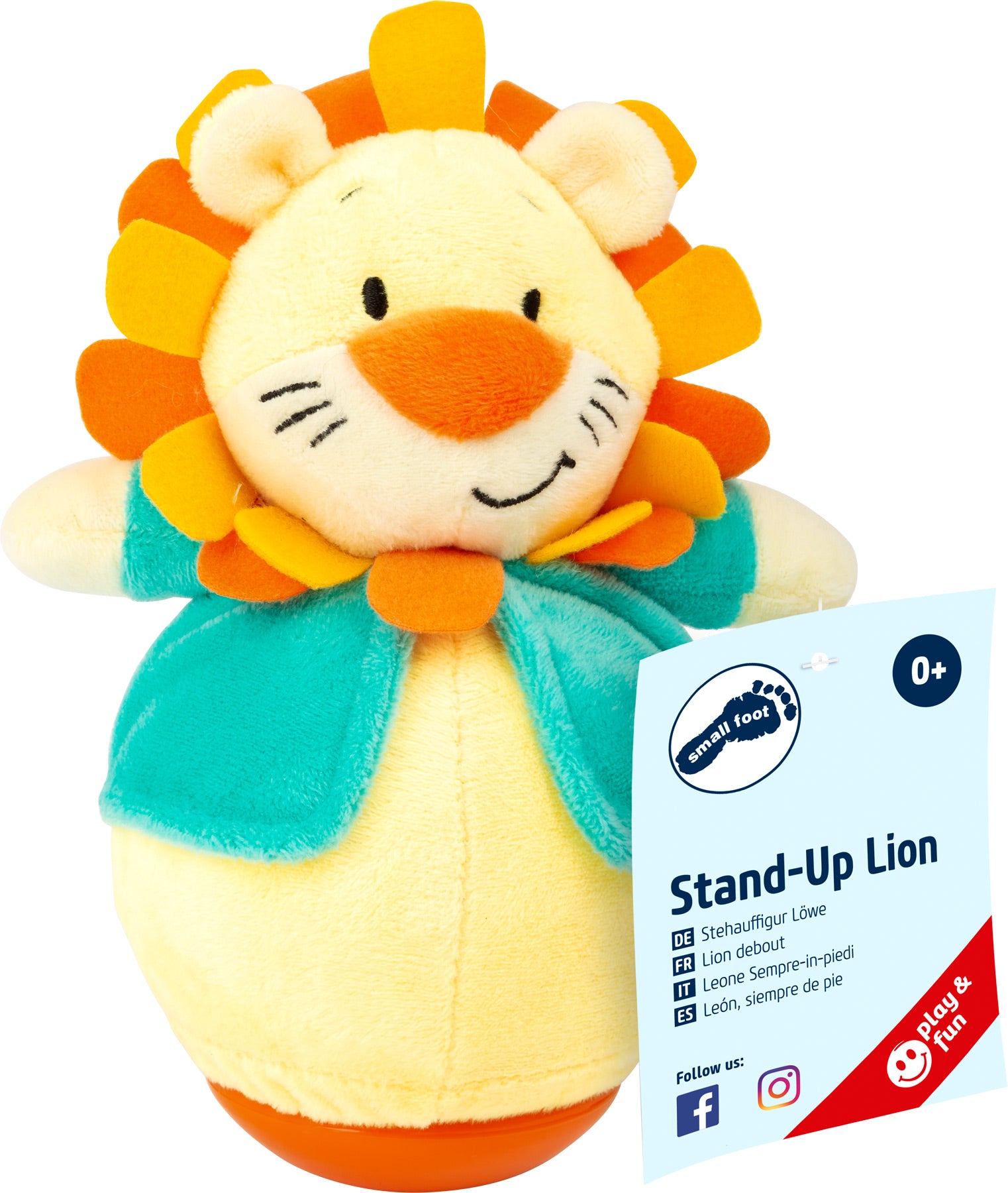 Stehauffigur Löwe (Stand up Lion)
