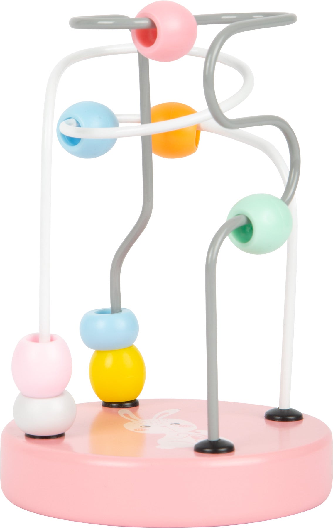 smallfoot Motorikschleife Pastell (Hase/Fuchs/Waschbär)