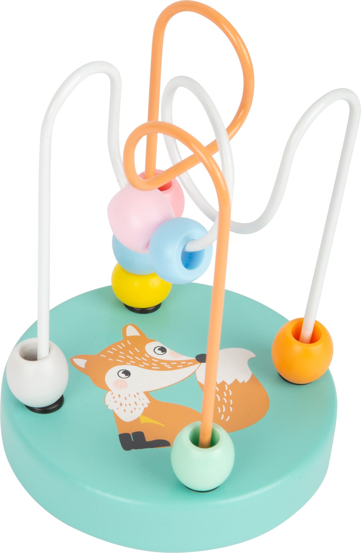 smallfoot Motorikschleife Pastell (Hase/Fuchs/Waschbär)