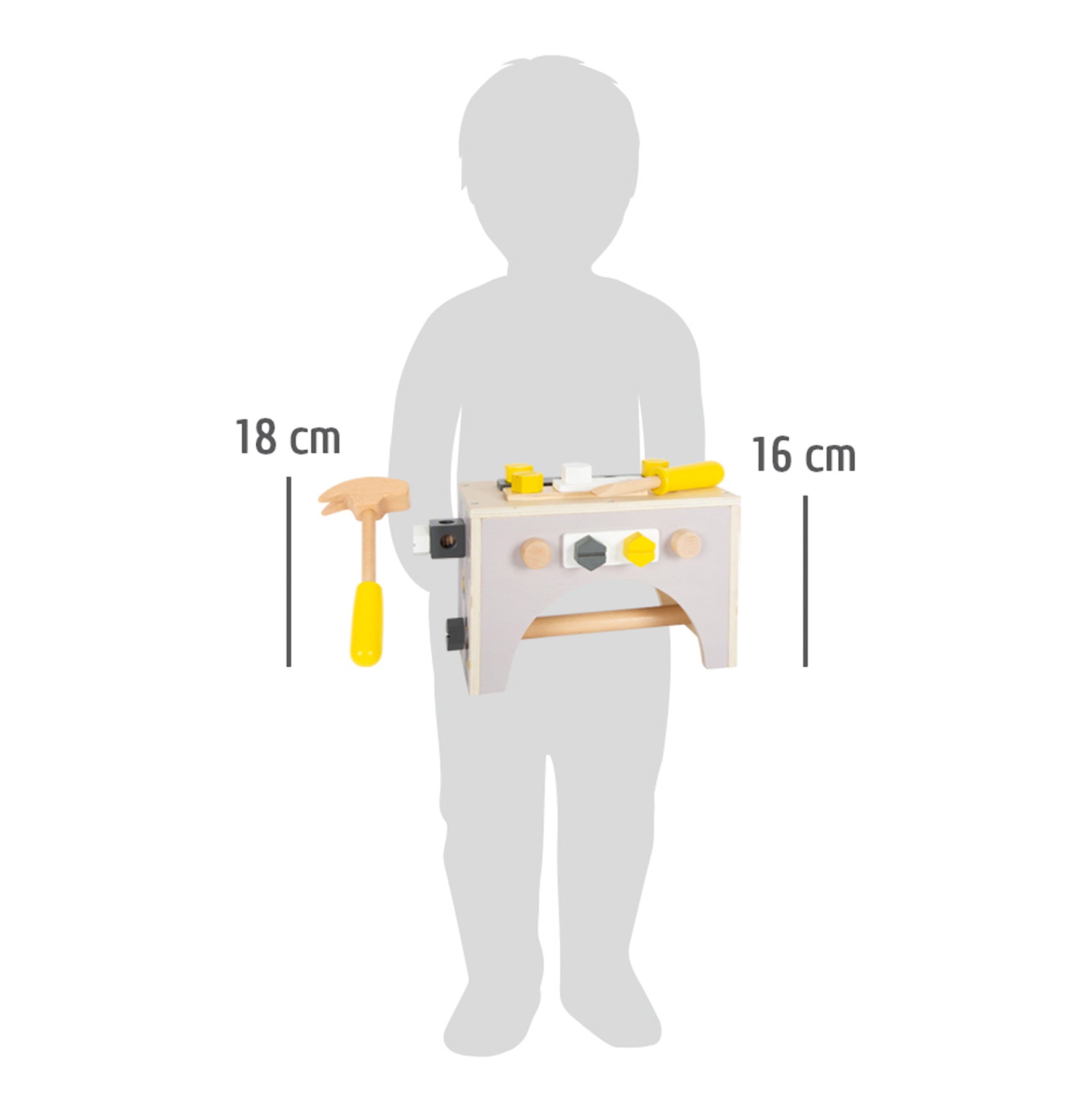 Werkzeugkasten 2 in 1 „Miniwob“