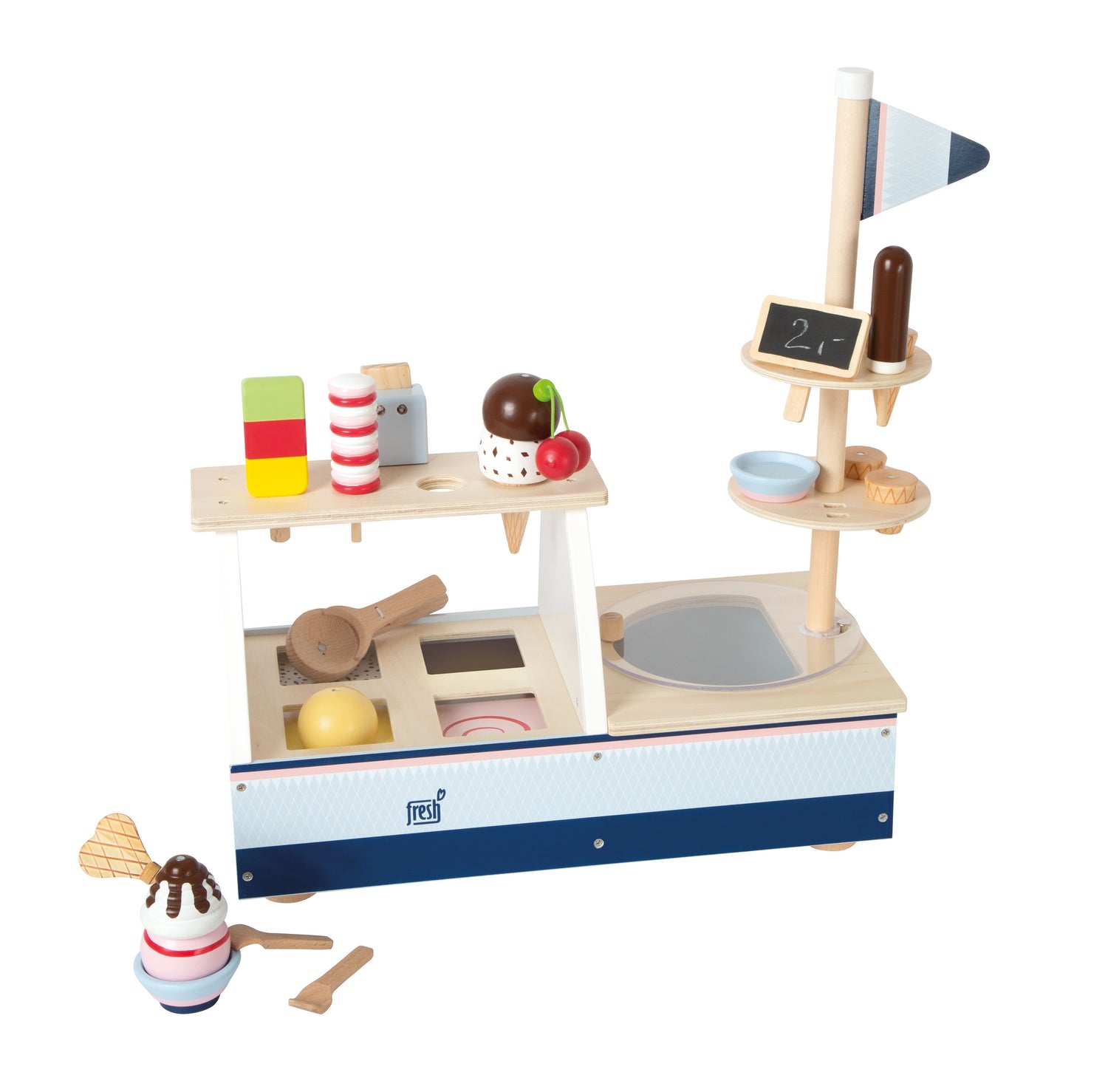 small foot Eistheke 'fresh' Spielzeug aus Holz