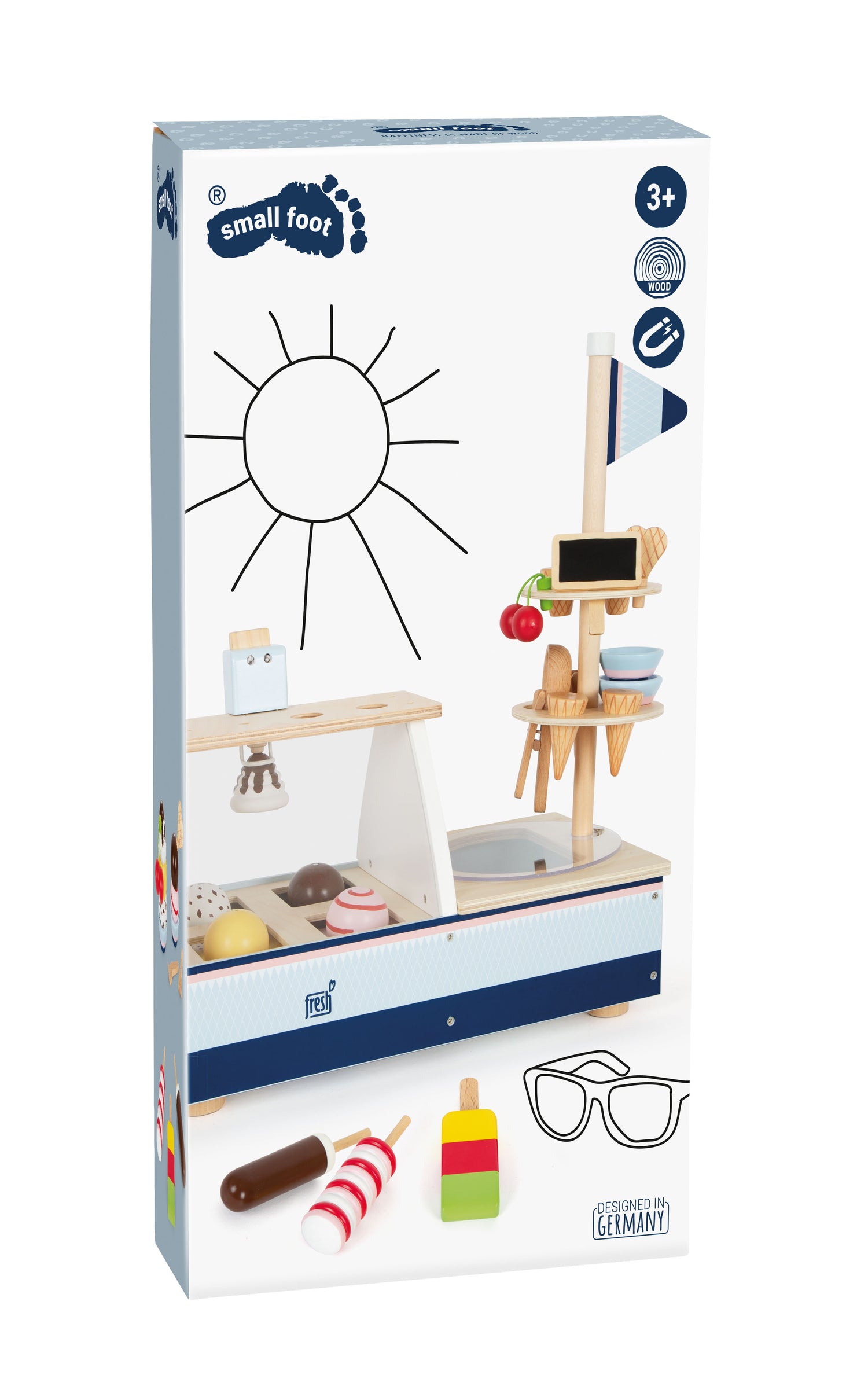 small foot Eistheke 'fresh' Spielzeug aus Holz
