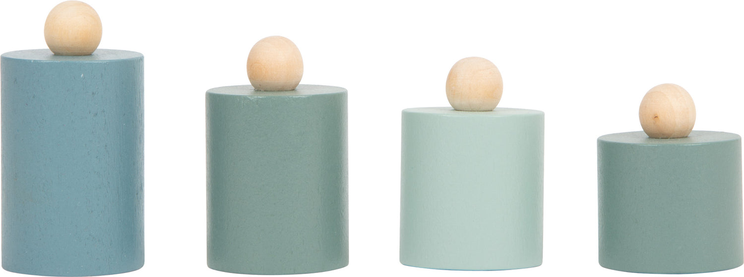 Waage für Kaufladen aus Holz/ Holzwaage