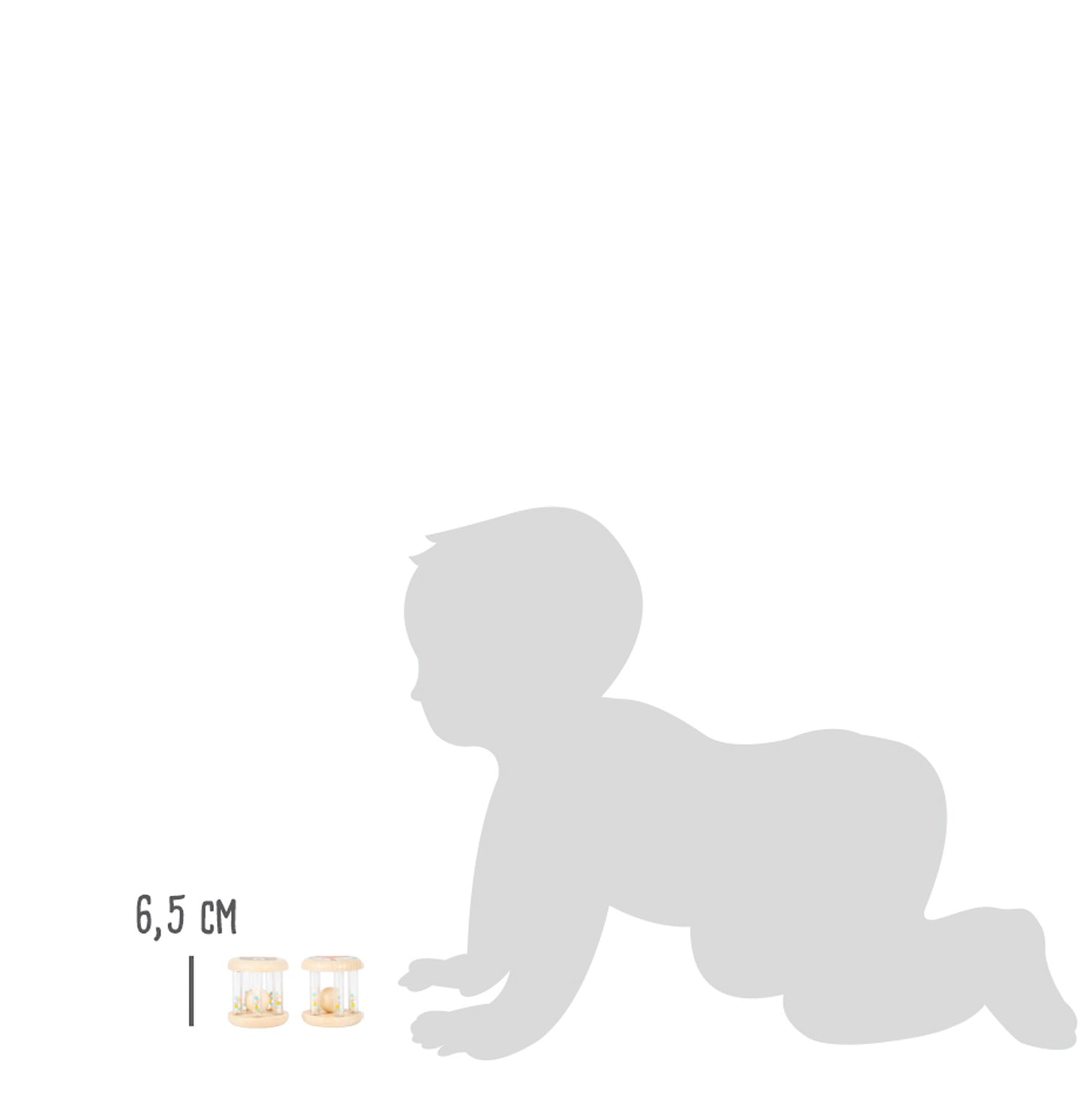 Babyrassel Tiere Pastell
