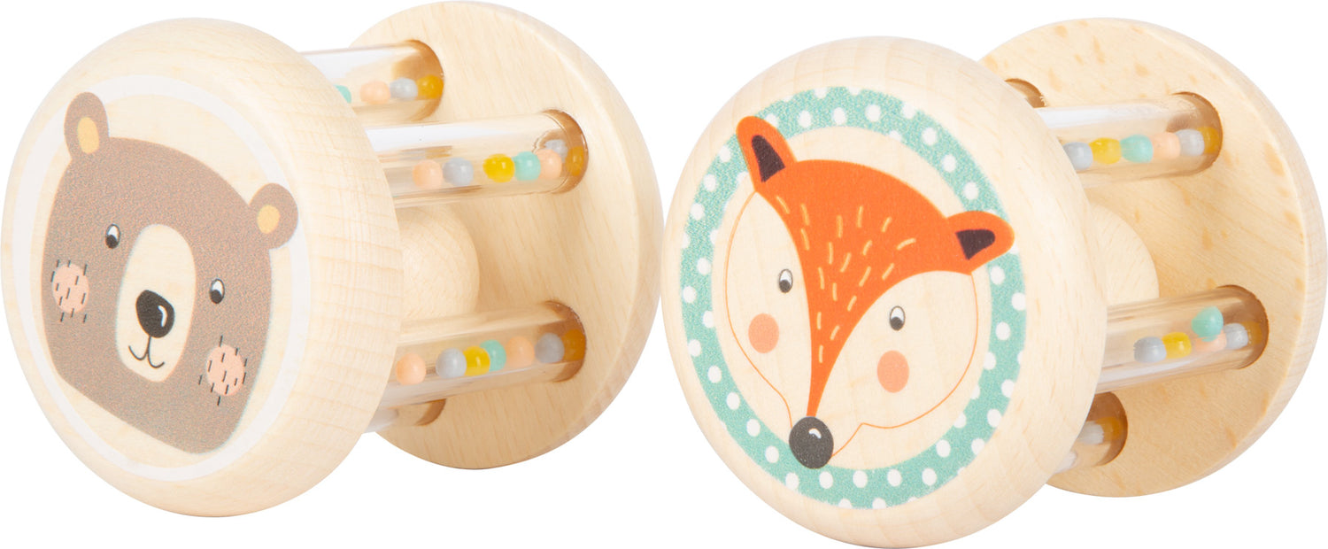 Babyrassel Tiere Pastell