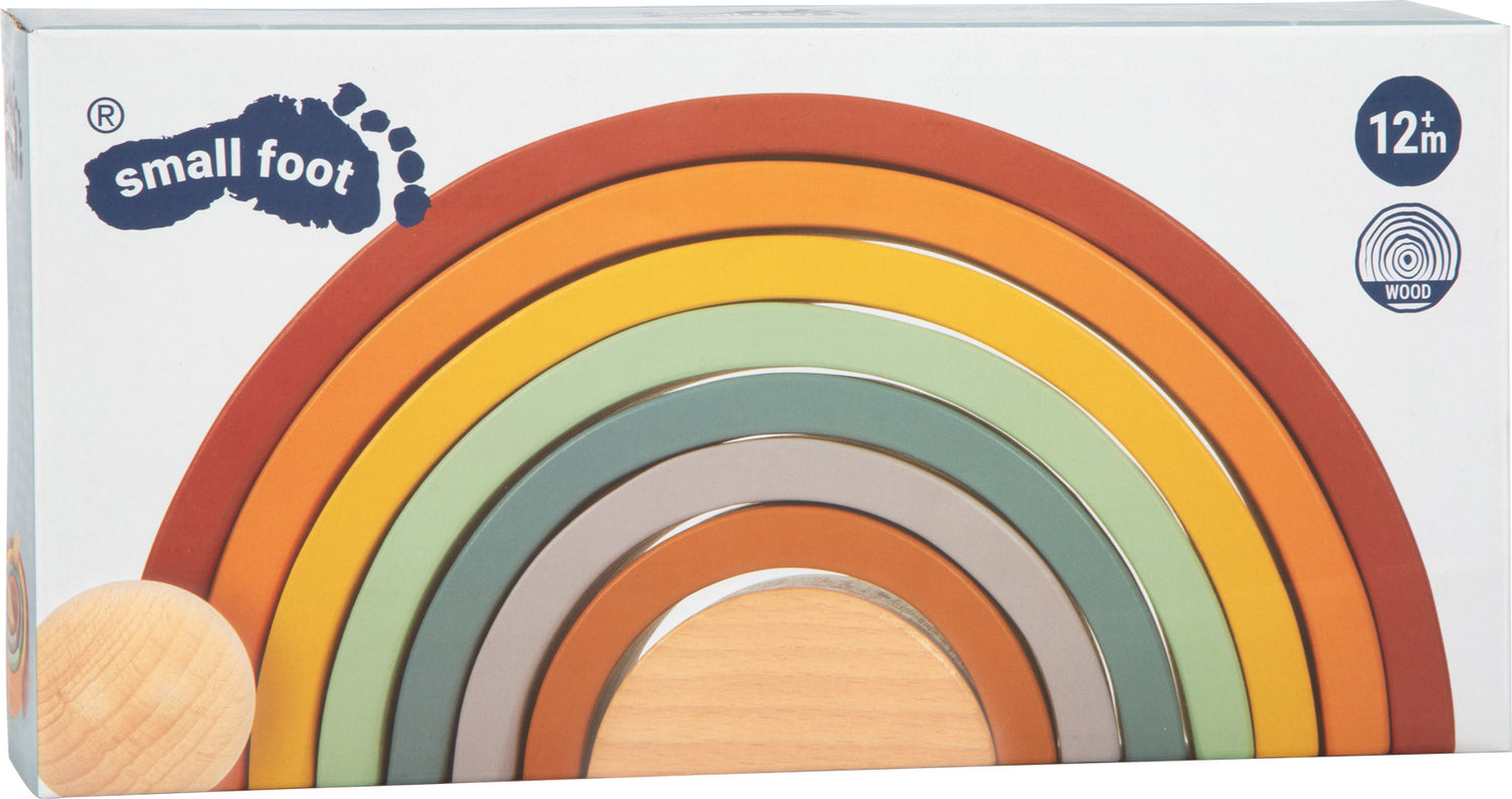 Holzbausteine Regenbogen