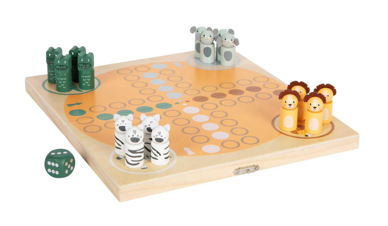 Ludo Spiel mit Tieren 'Safari'