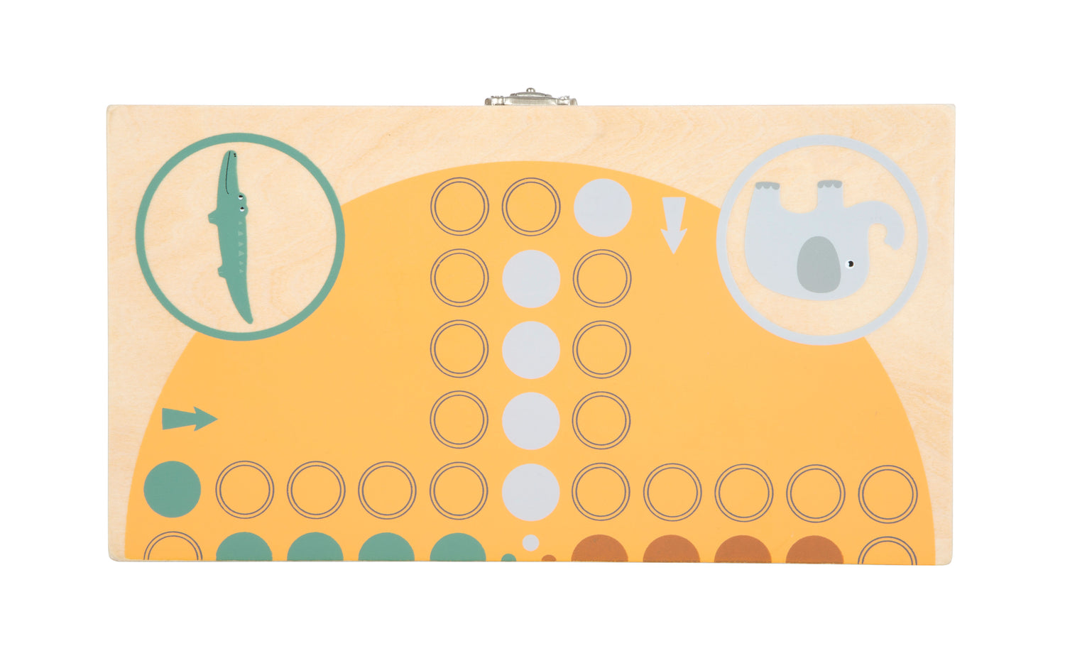 Ludo Spiel mit Tieren 'Safari'