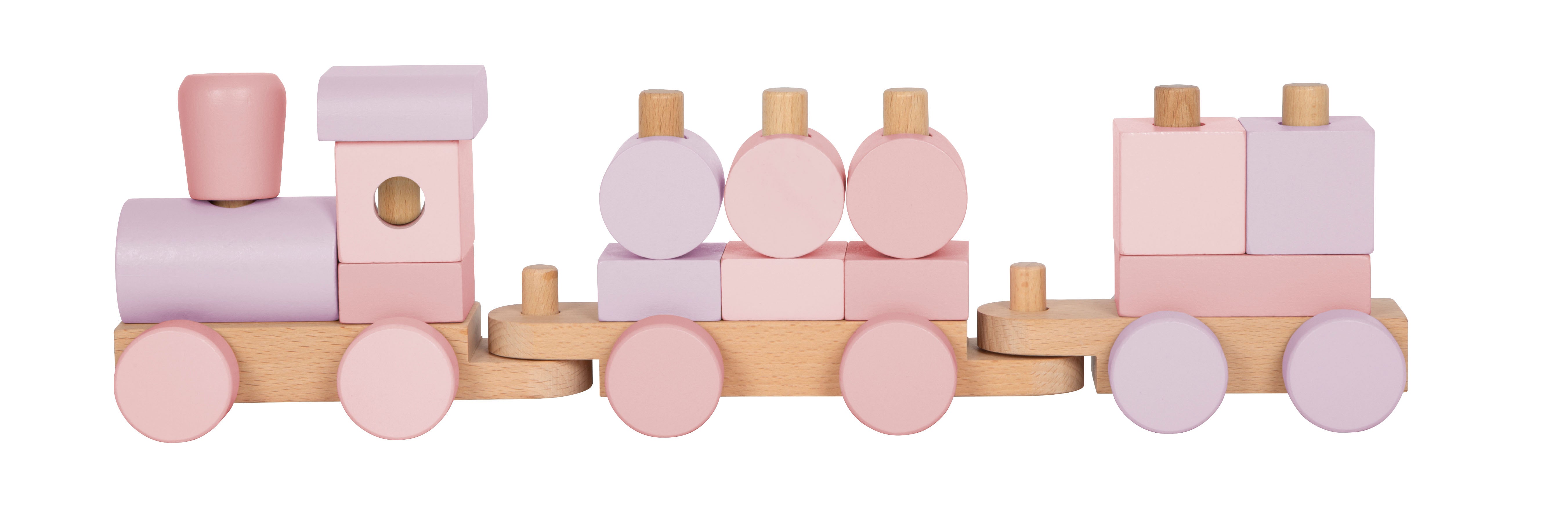 small foot Holzzug rosa