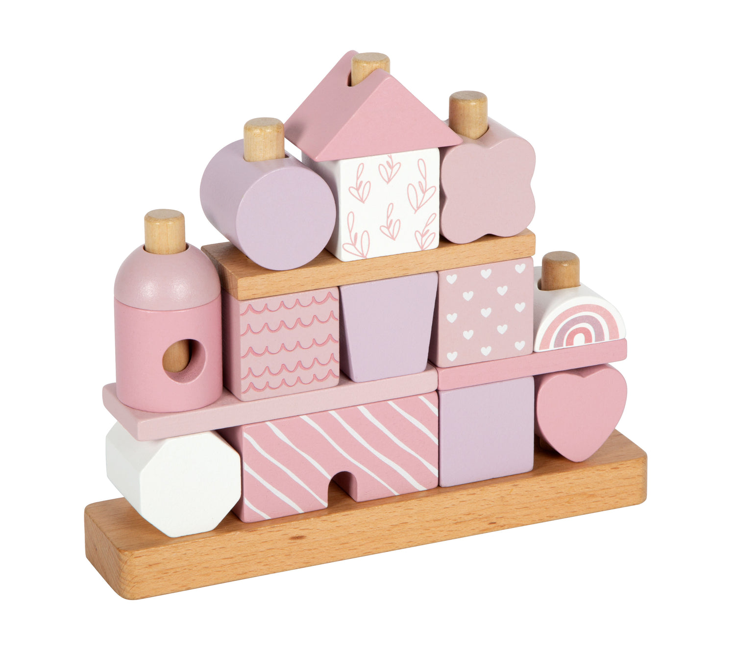 Stapelhaus in rosa von small foot