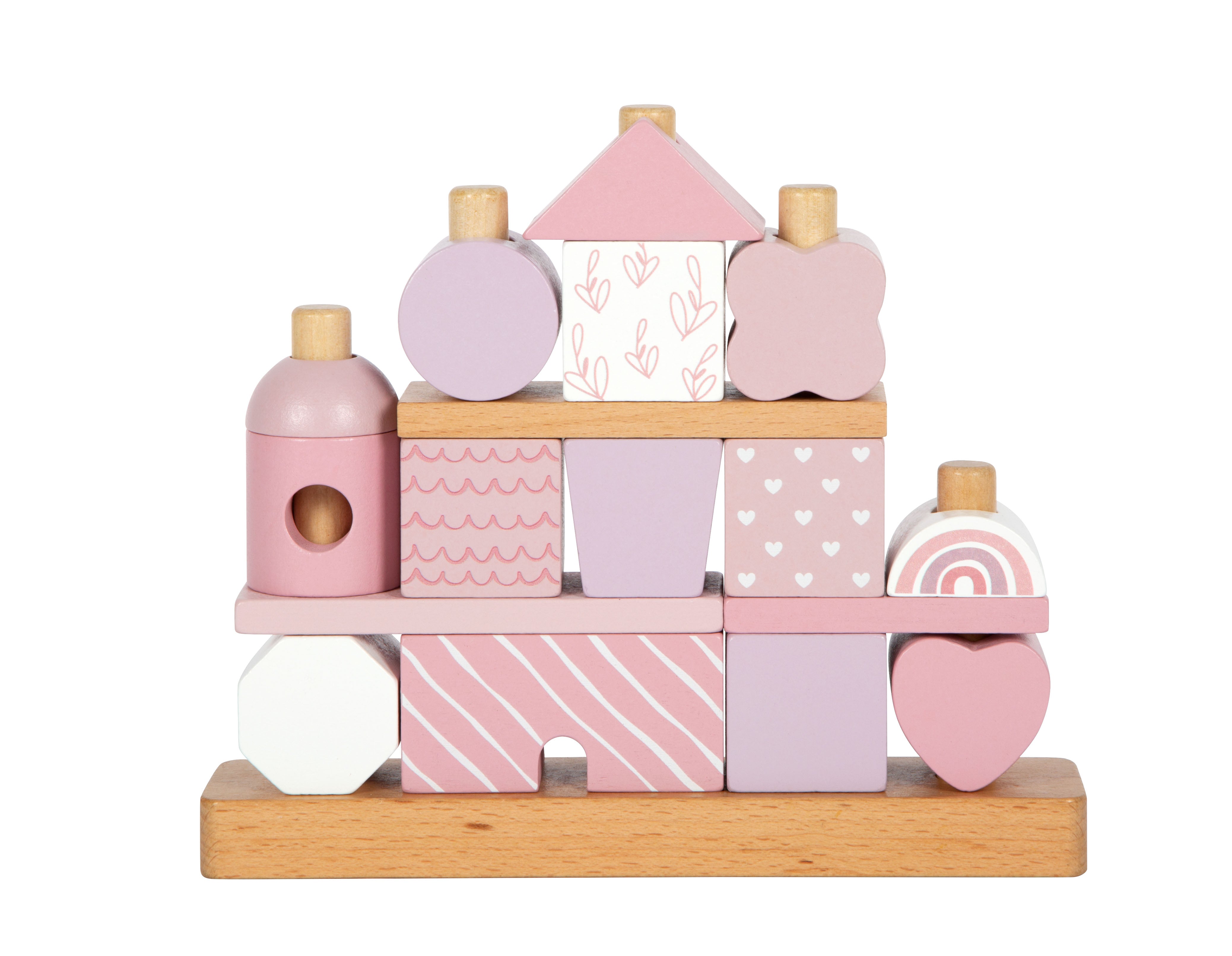 Stapelhaus in rosa von small foot