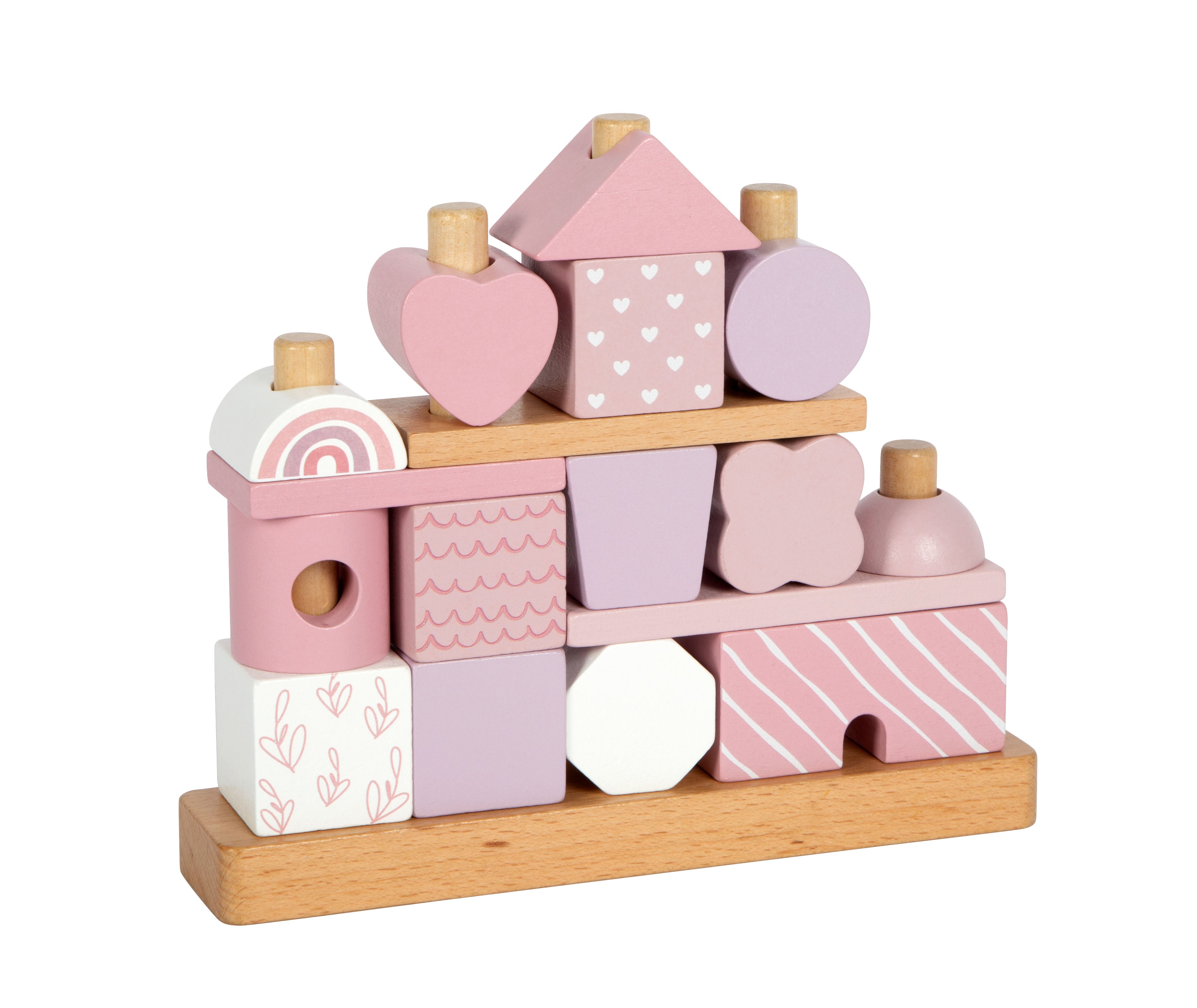 Stapelhaus in rosa von small foot