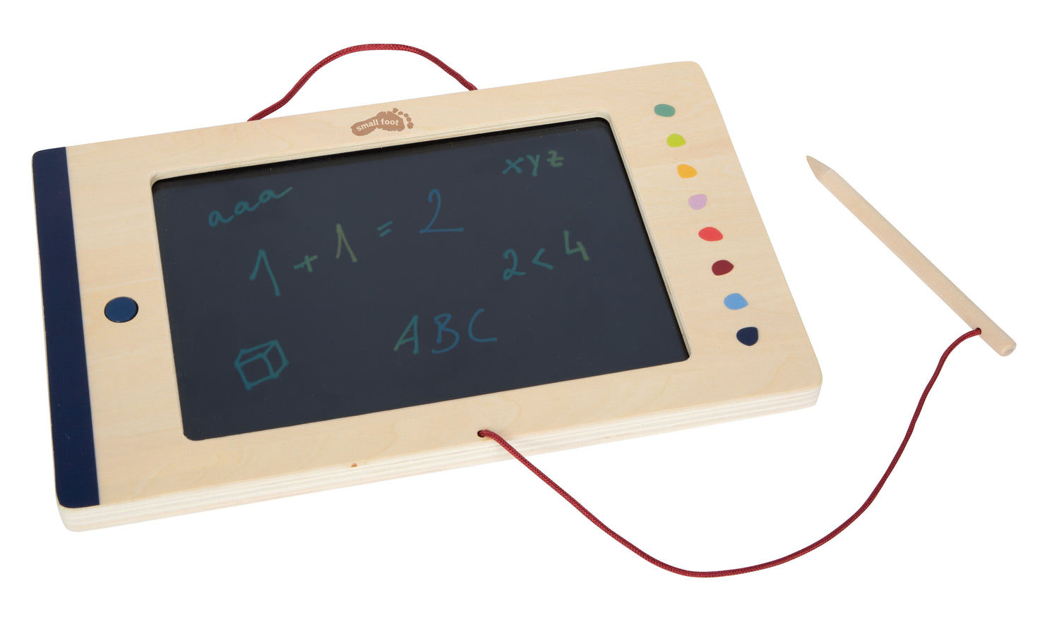 small foot LCD Schreib- und Maltafel aus Holz ,Educate'