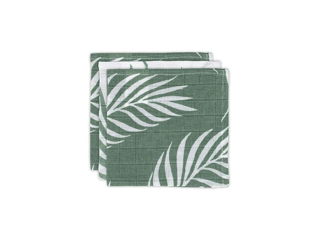 Jollein Musselin Gesichtstuch - 3er-Set (31×31 cm)