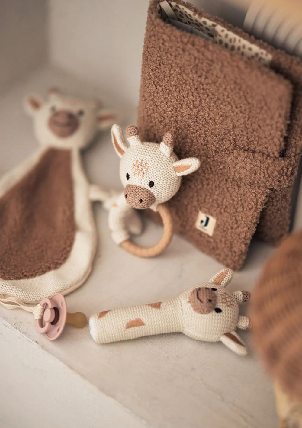 Jollein Schmusetuch Giraffe