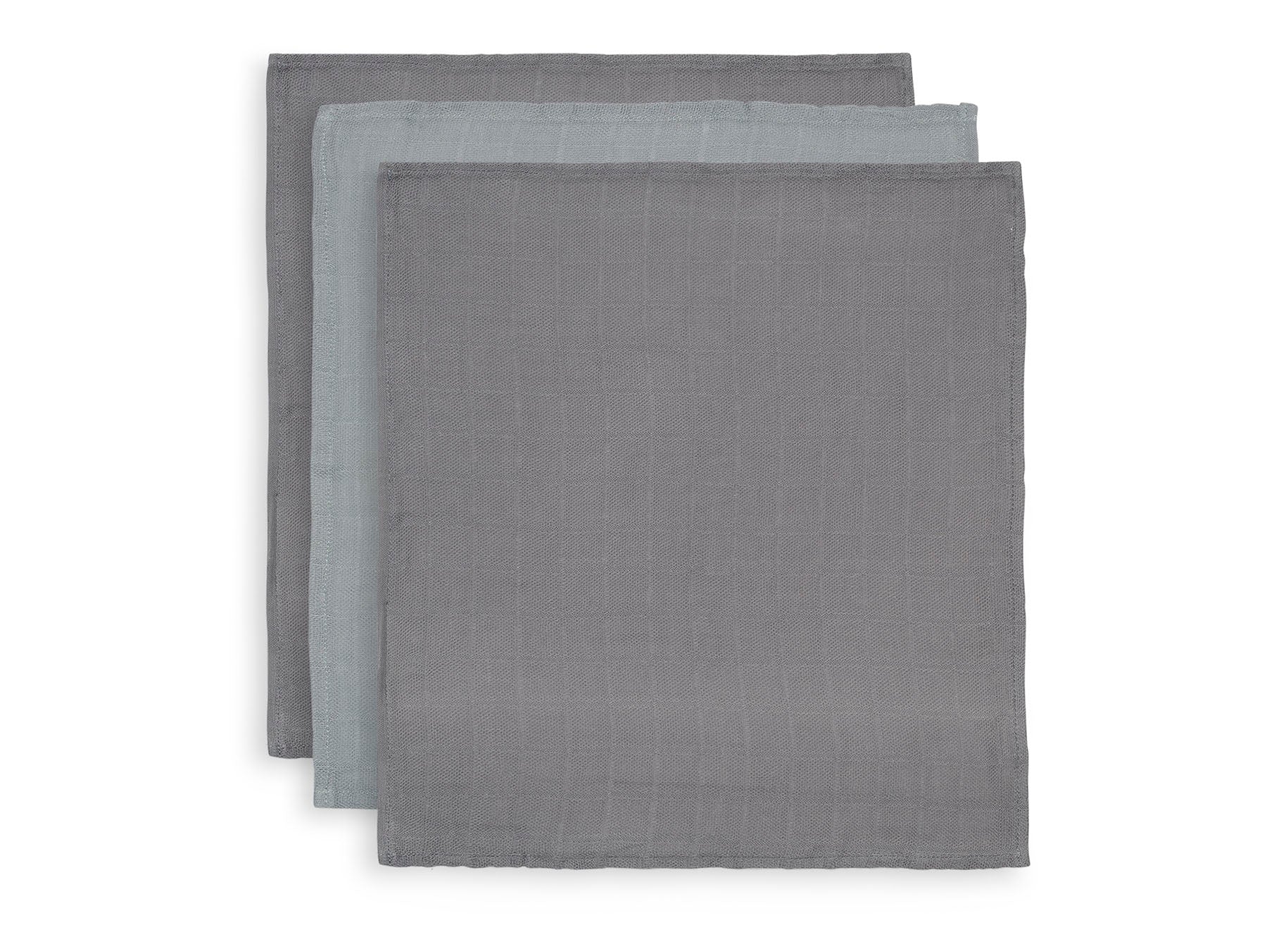 Jollein Spucktücher – 3er-Set (31×31 cm)