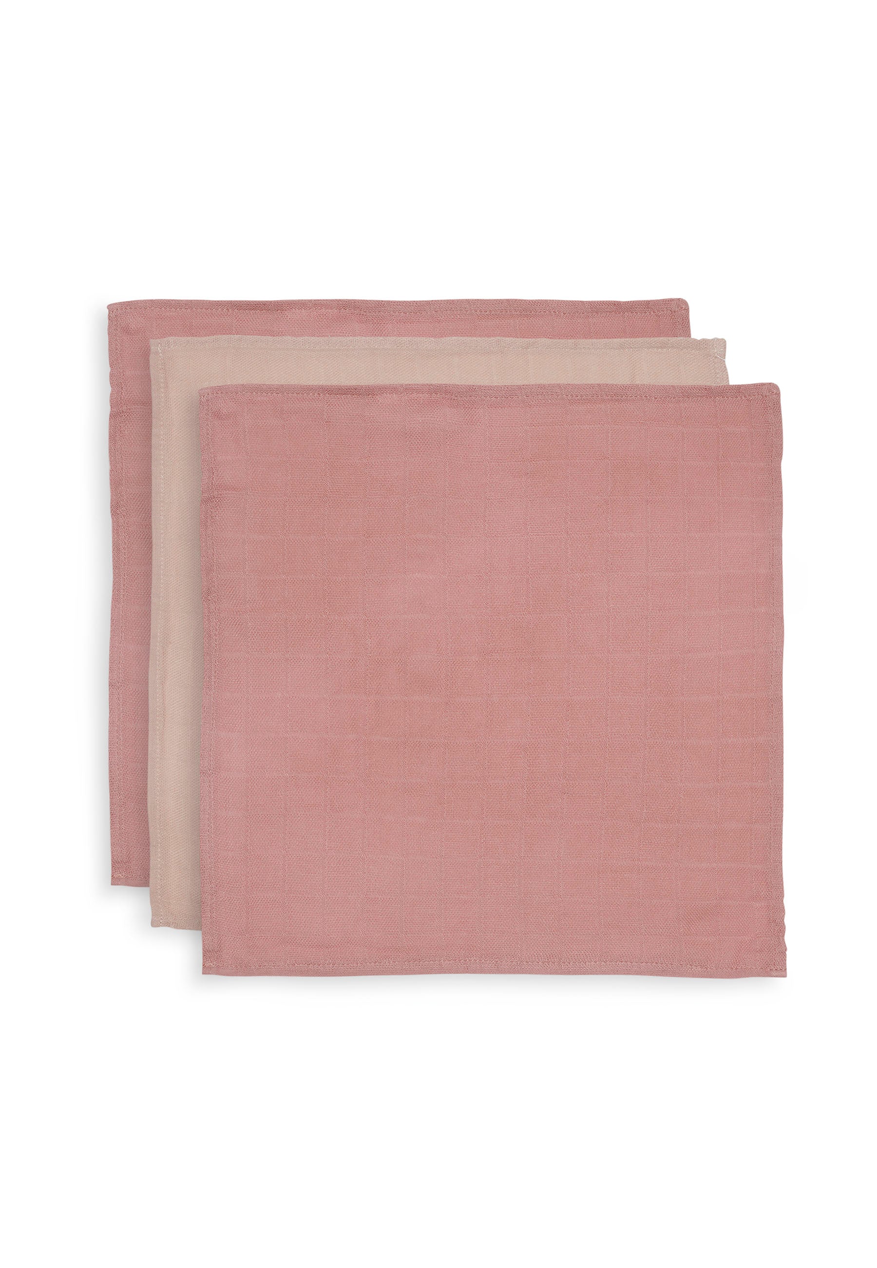 Jollein Spucktücher – 3er-Set (31×31 cm)
