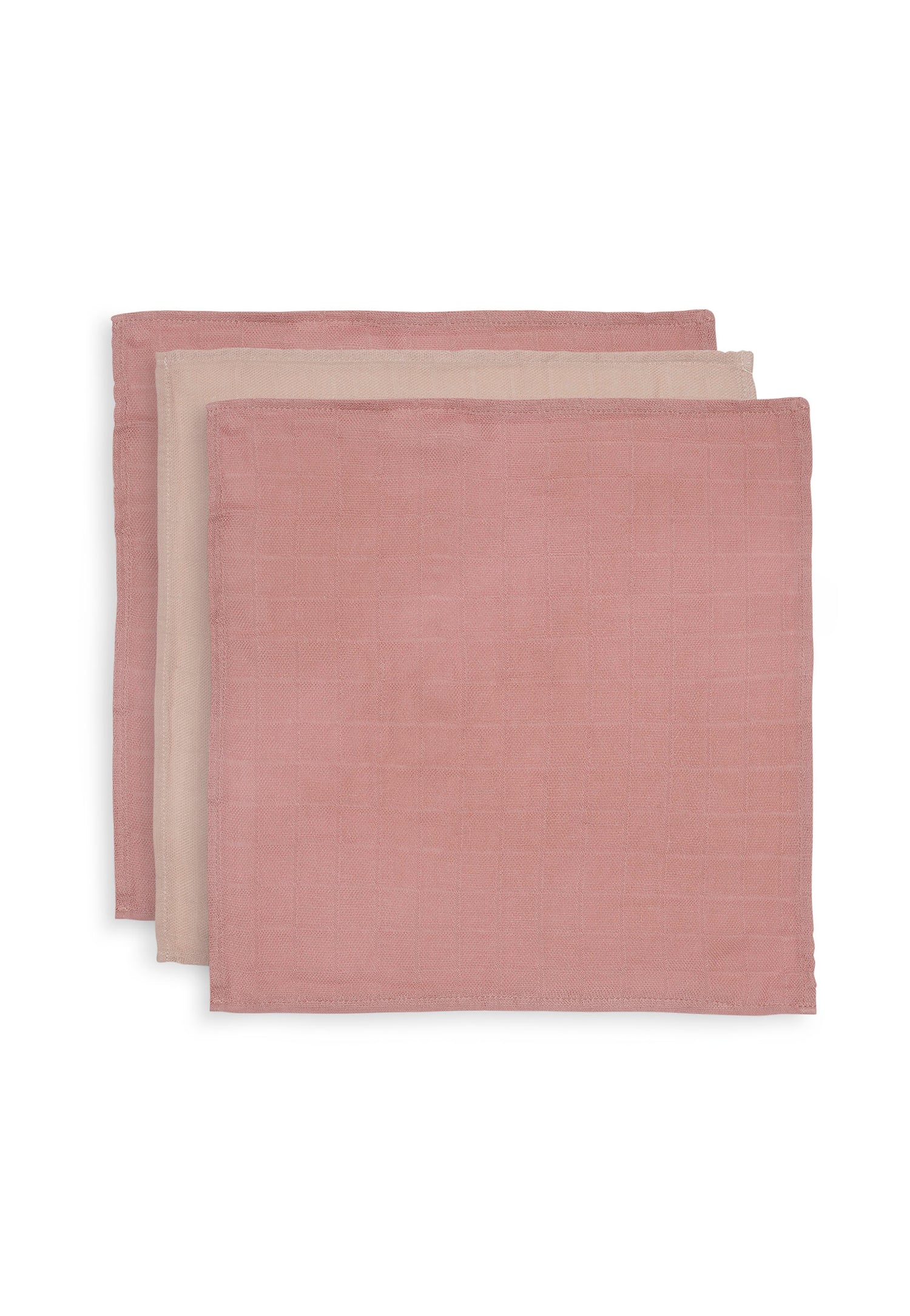 Jollein Spucktücher – 3er-Set (31×31 cm)