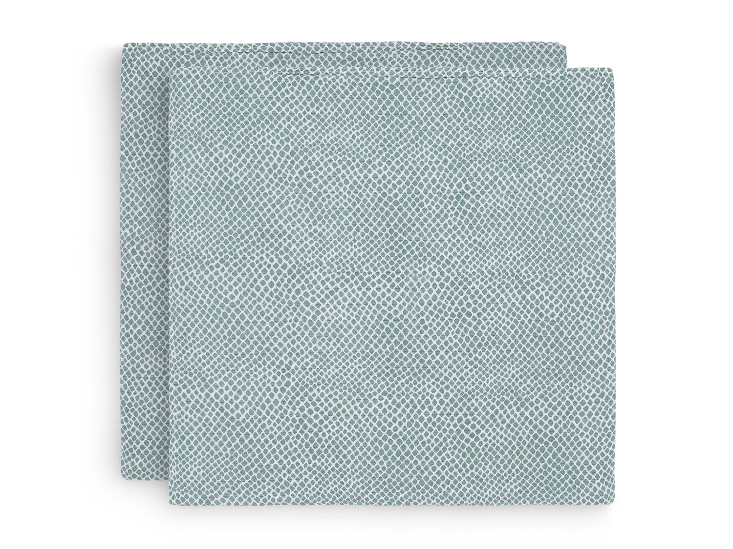 Jollein Multi-Spucktücher - Snake-Print (2er-Set)