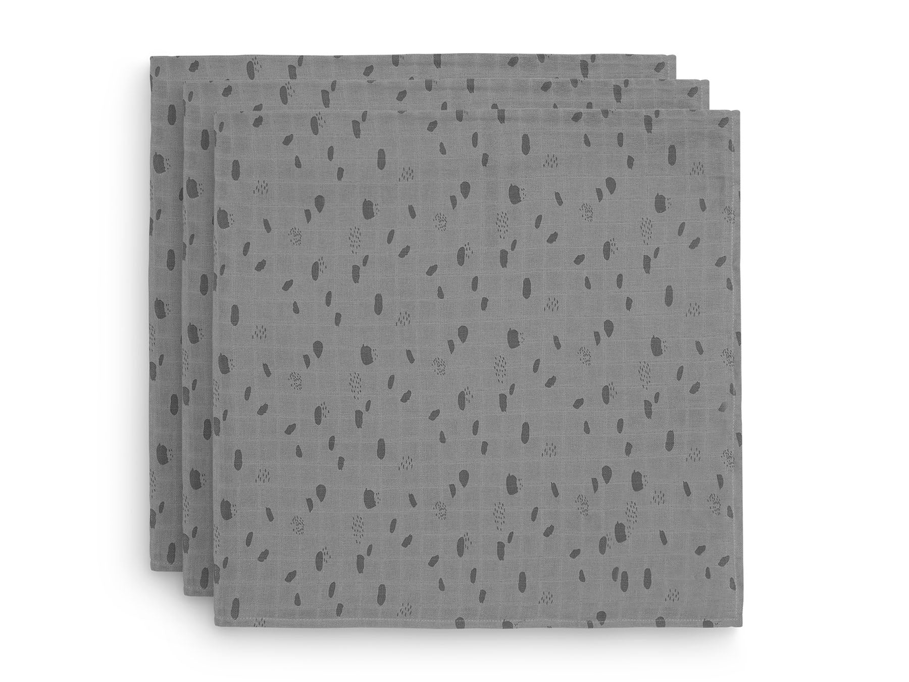 Jollein Multi-Spucktücher – 3er‑Set (70x70cm)