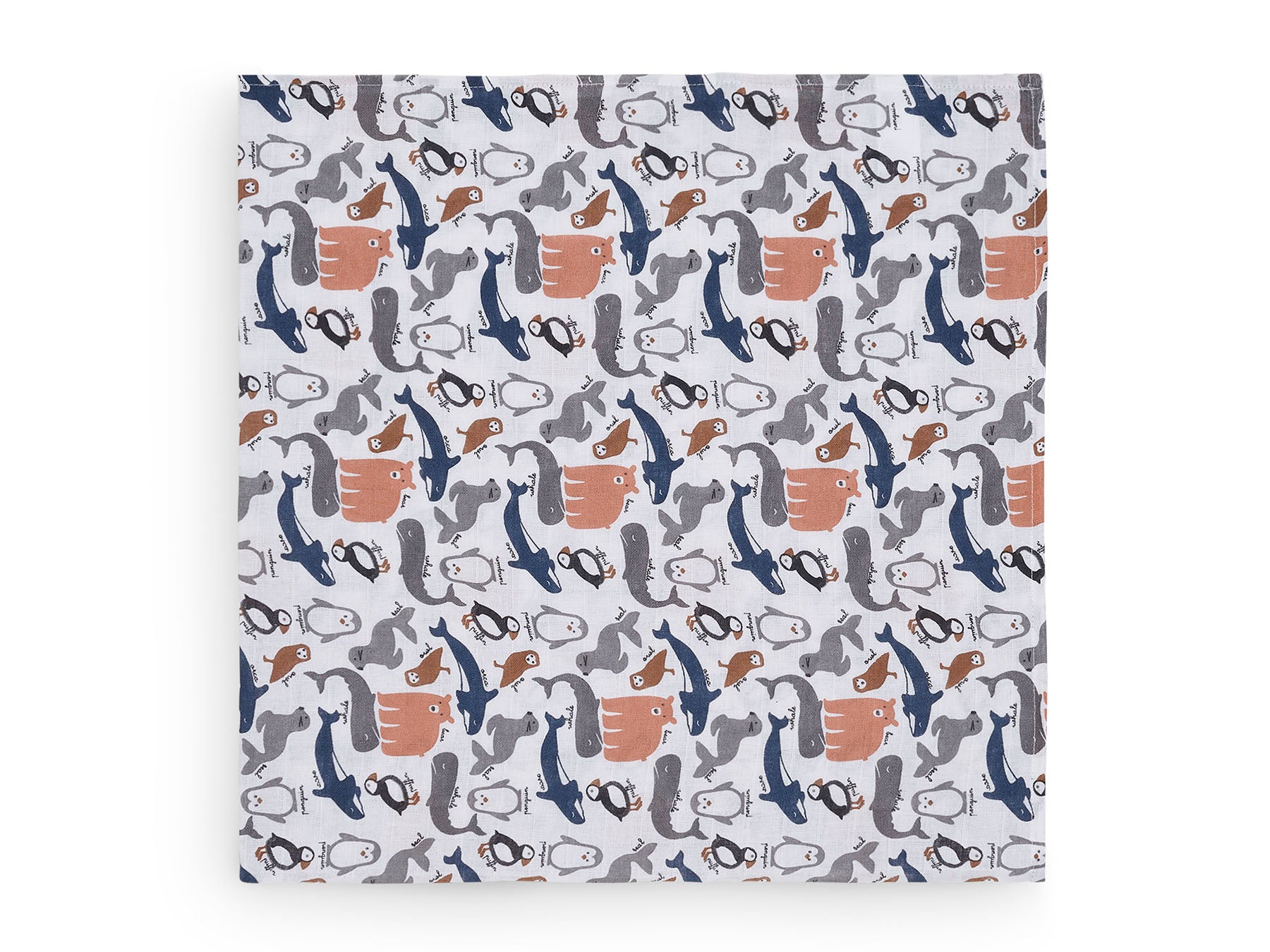 Jollein Multi-Spucktücher Polar – 3er‑Set (70×70 cm)